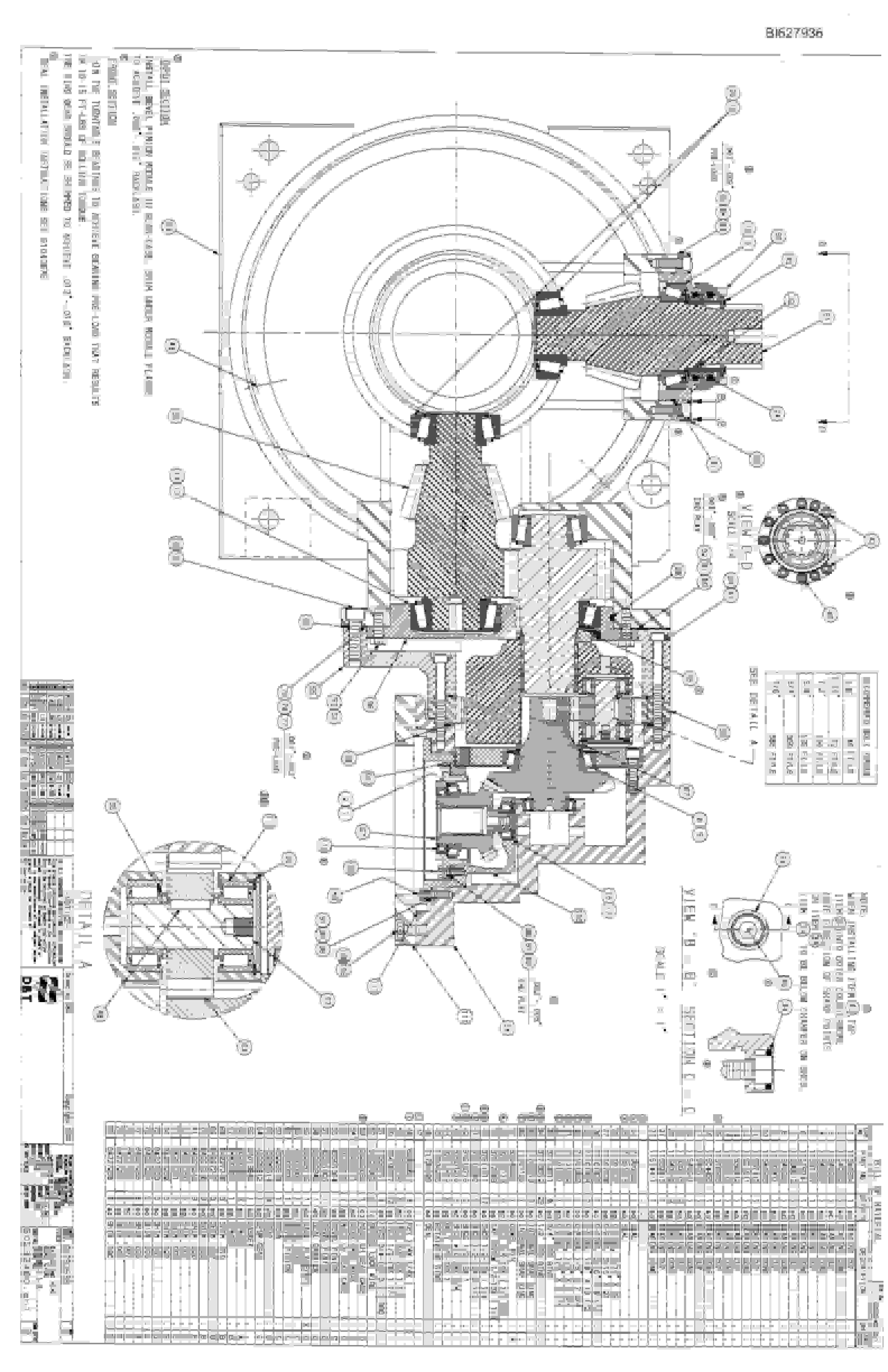 Bucyrus 25M2 Drum Miner Parts Catalog BI627936-5