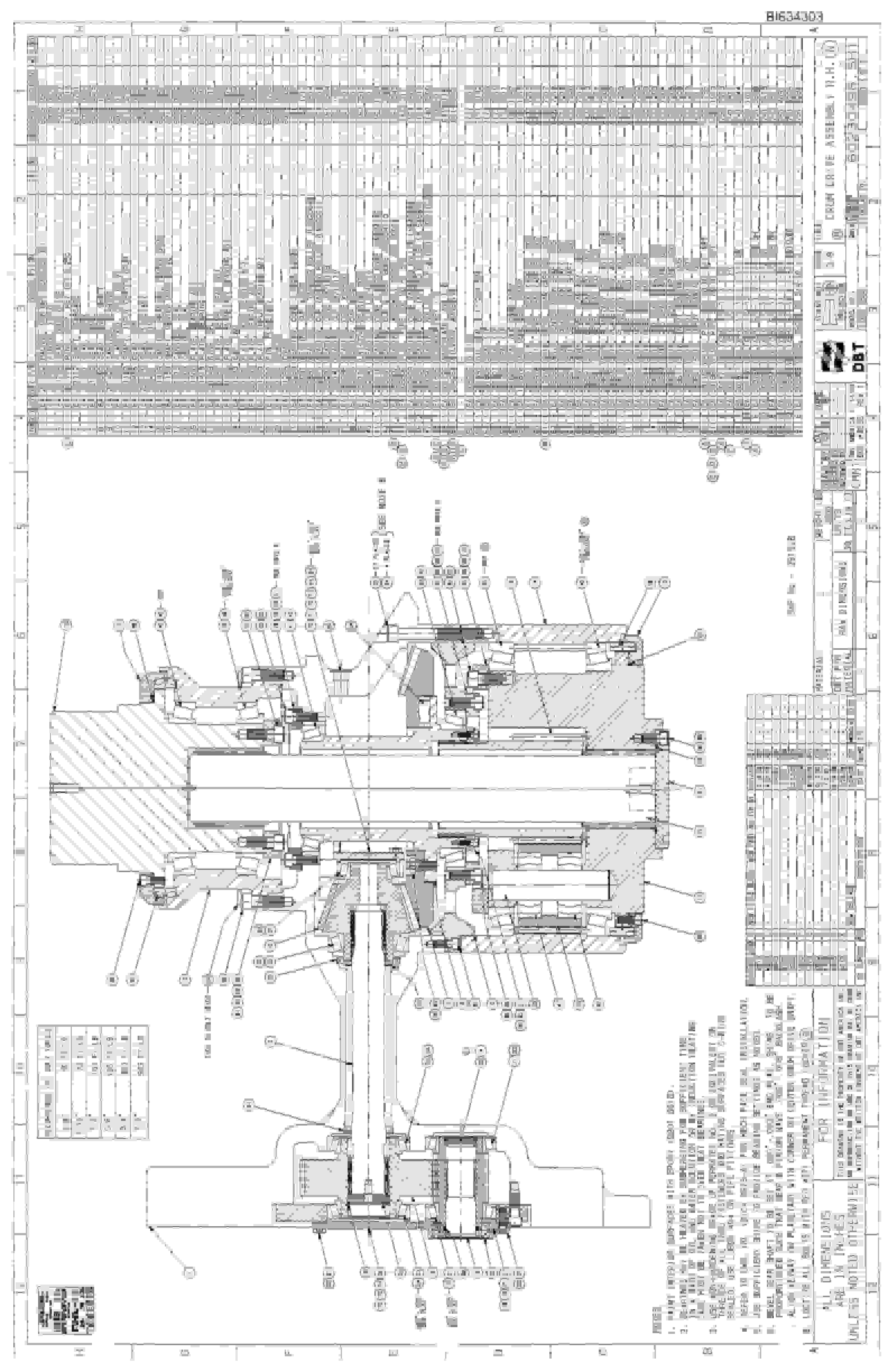 Bucyrus 25M2 Miner Parts Catalog BI634303-3