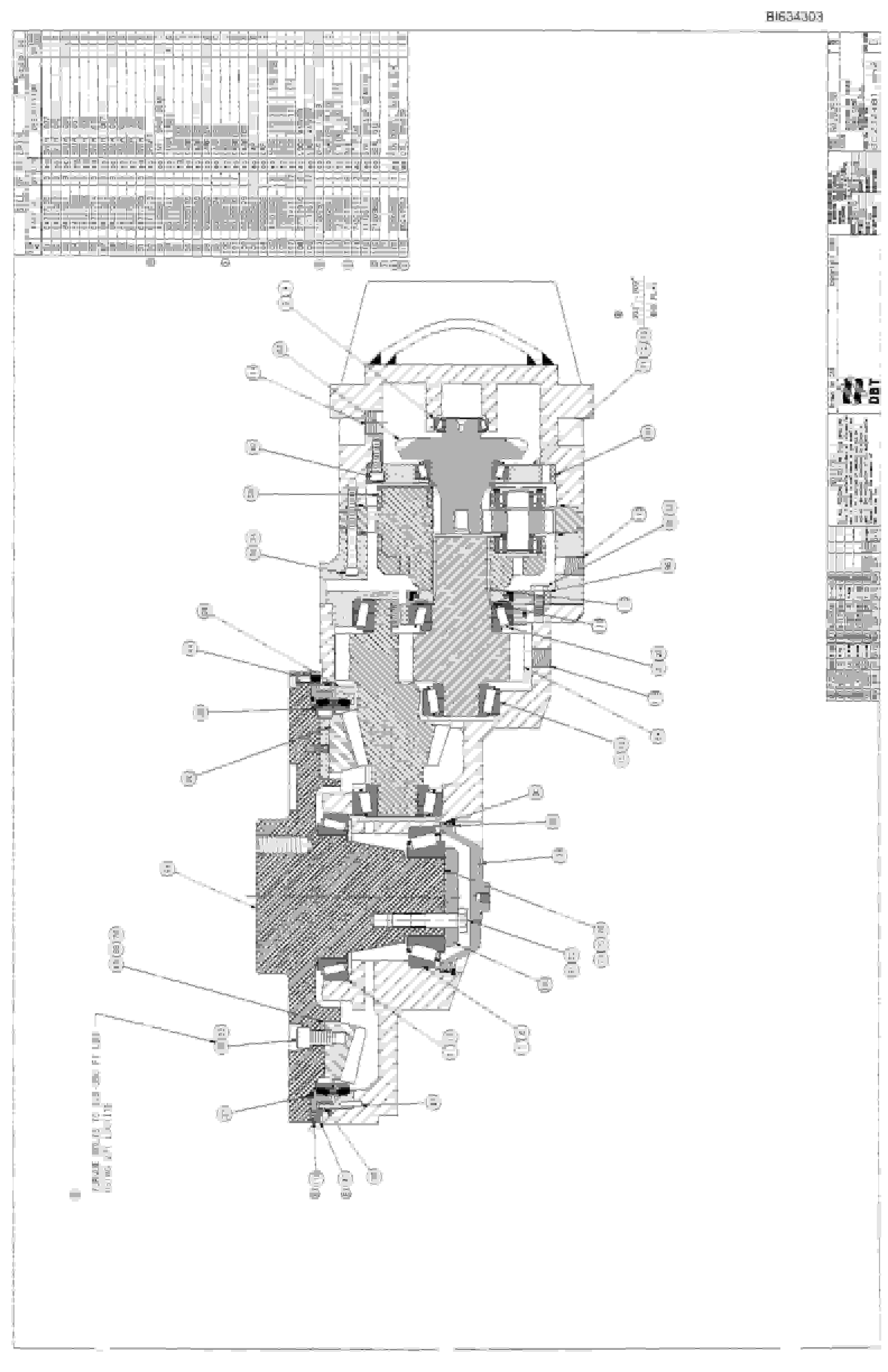 Bucyrus 25M2 Miner Parts Catalog BI634303-5