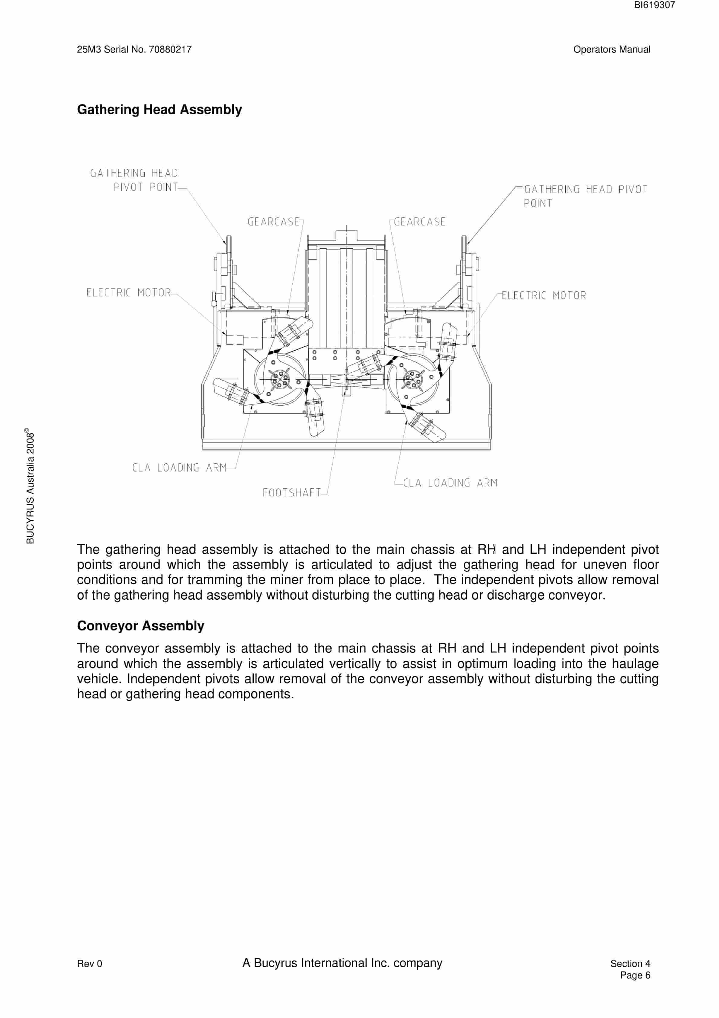 Bucyrus 25M3 Technical Manual BI619307 2 Bucyrus 25M3 Technical Manual BI619307 - Image 2