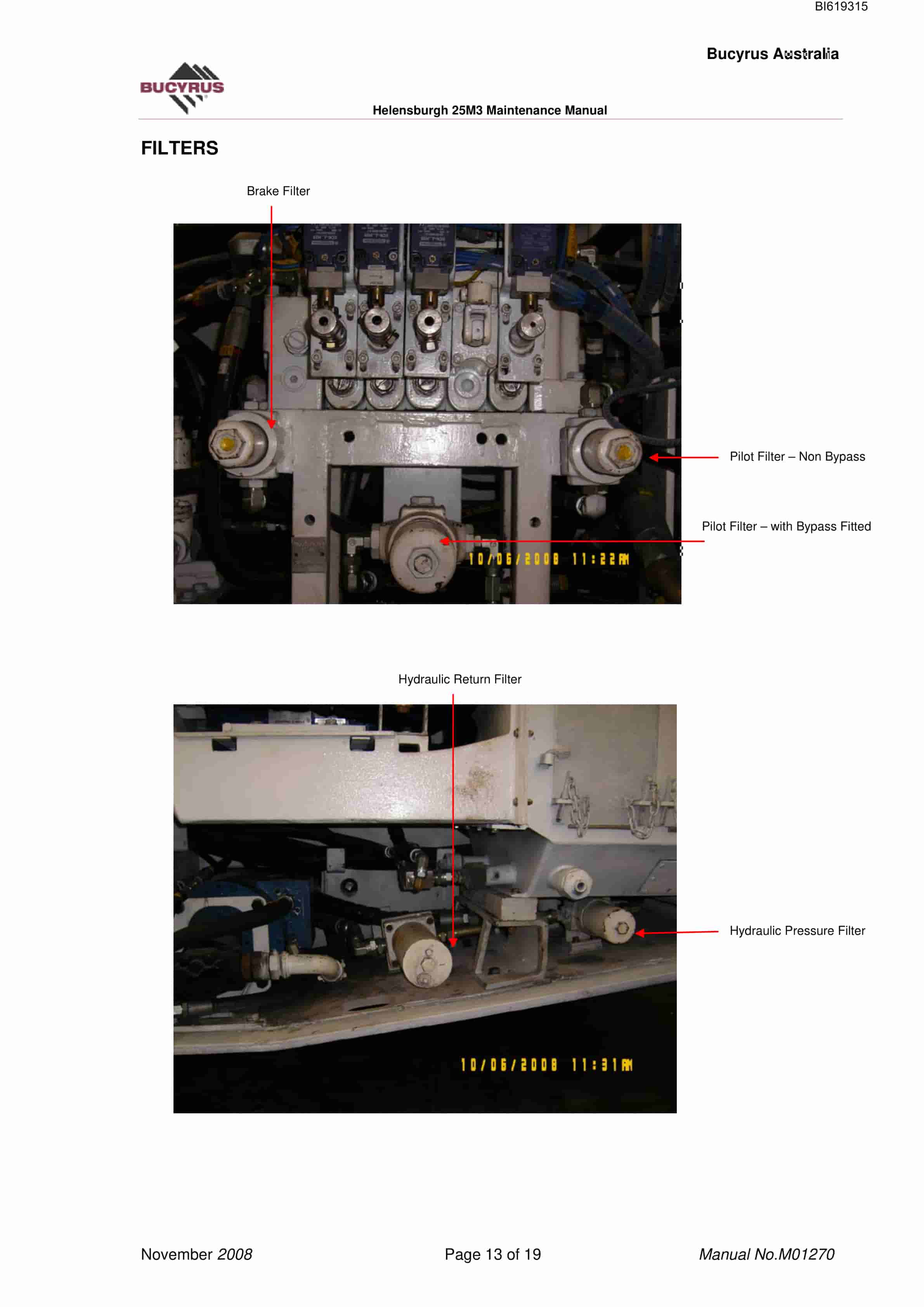 Bucyrus 25M3 Technical Manual BI619315 3 Bucyrus 25M3 Technical Manual BI619315 - Image 3