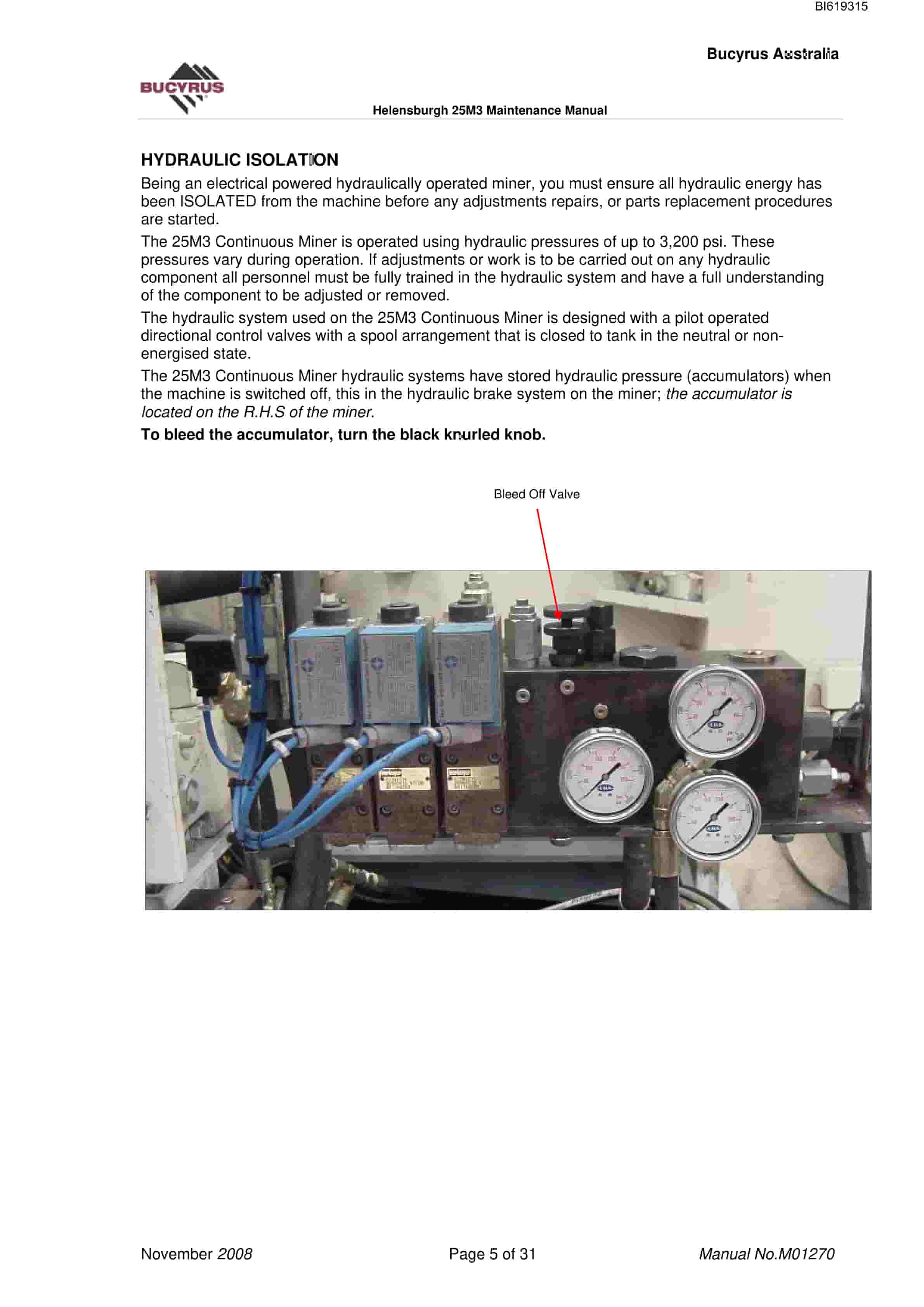 Bucyrus 25M3 Technical Manual BI619315 4 Bucyrus 25M3 Technical Manual BI619315 - Image 4