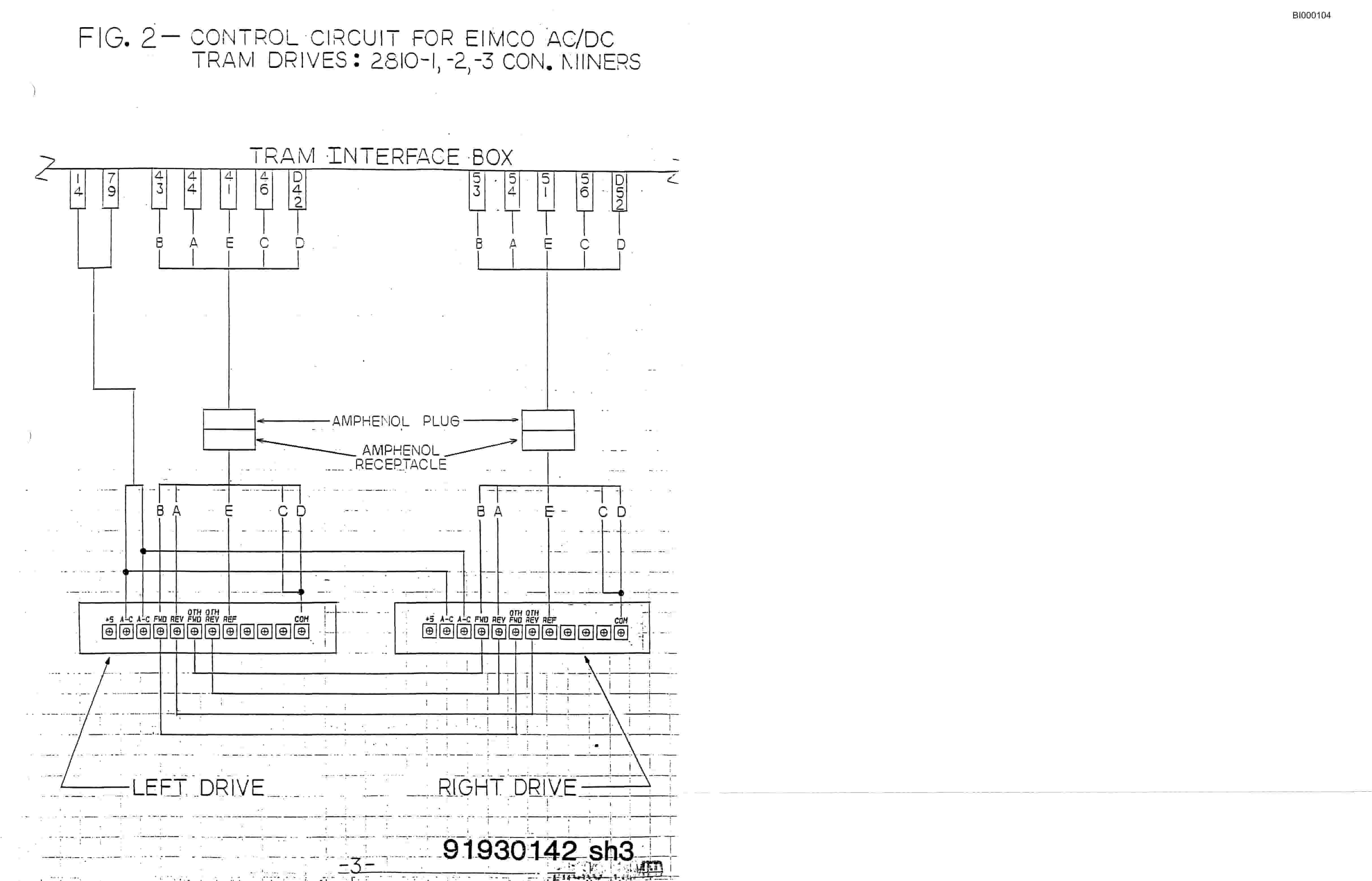 Bucyrus 2810-1 Miner Parts Catalog BI000104-2
