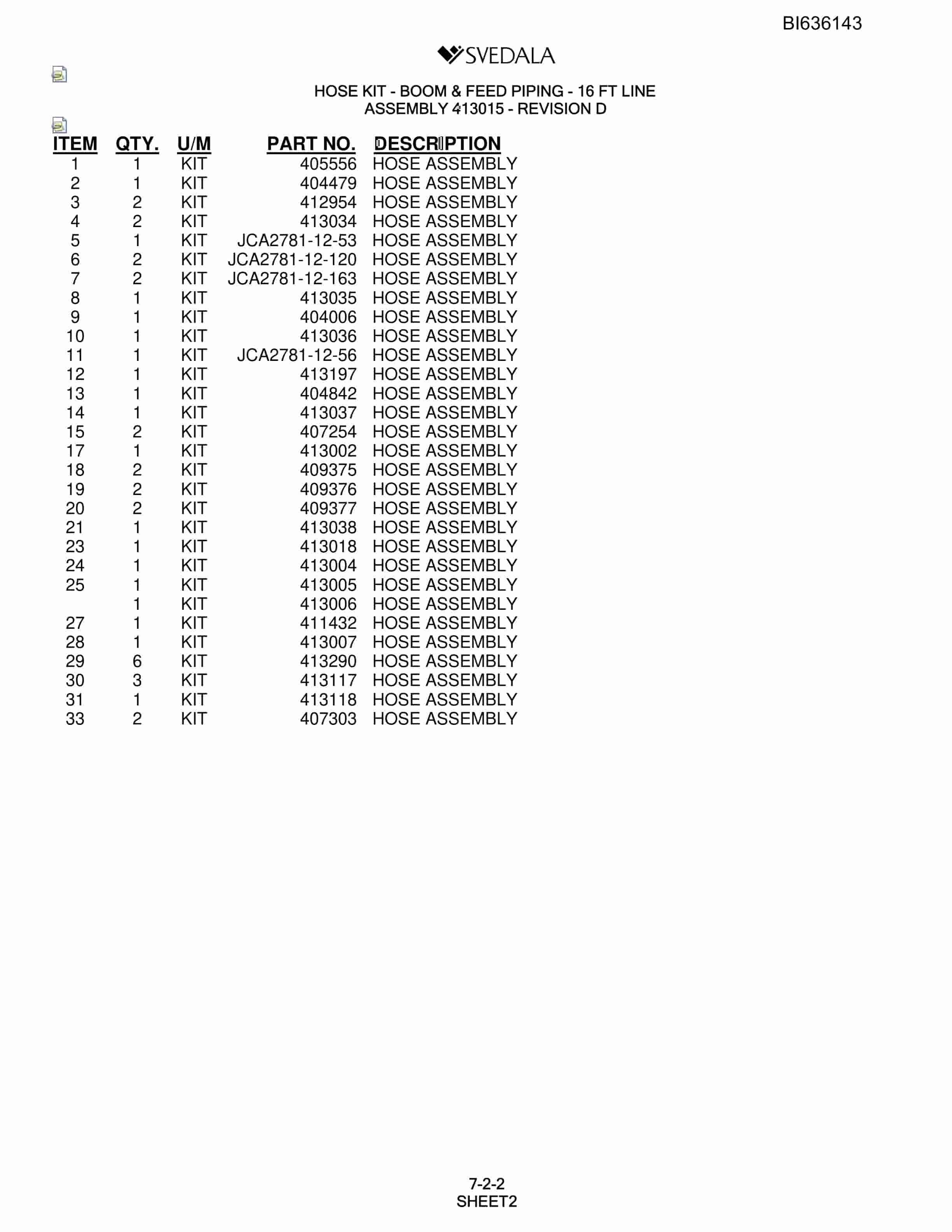 Bucyrus 300 Hydra-Trac Parts Catalog BI636143-3
