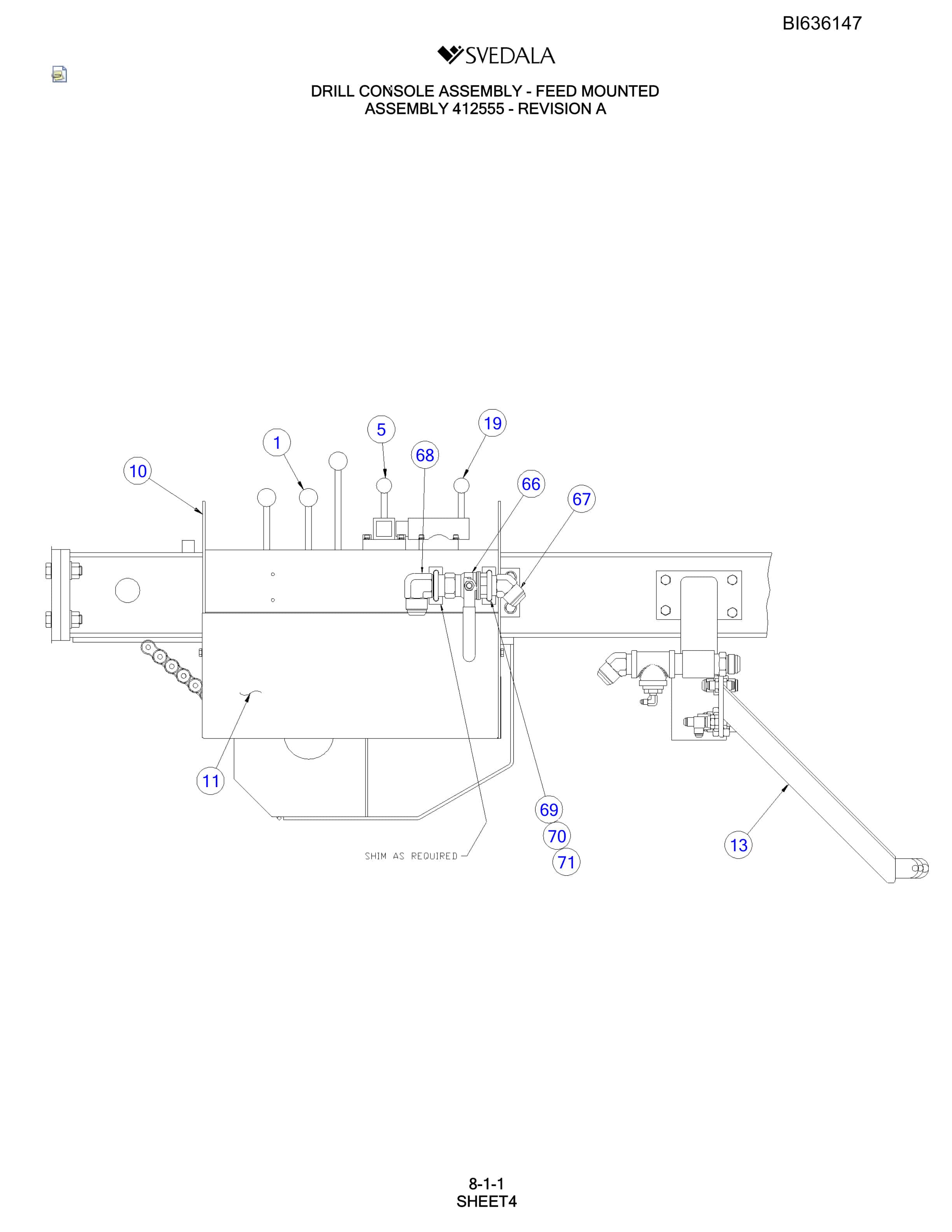 Bucyrus 300 Hydra-Trac Parts Catalog BI636147-3