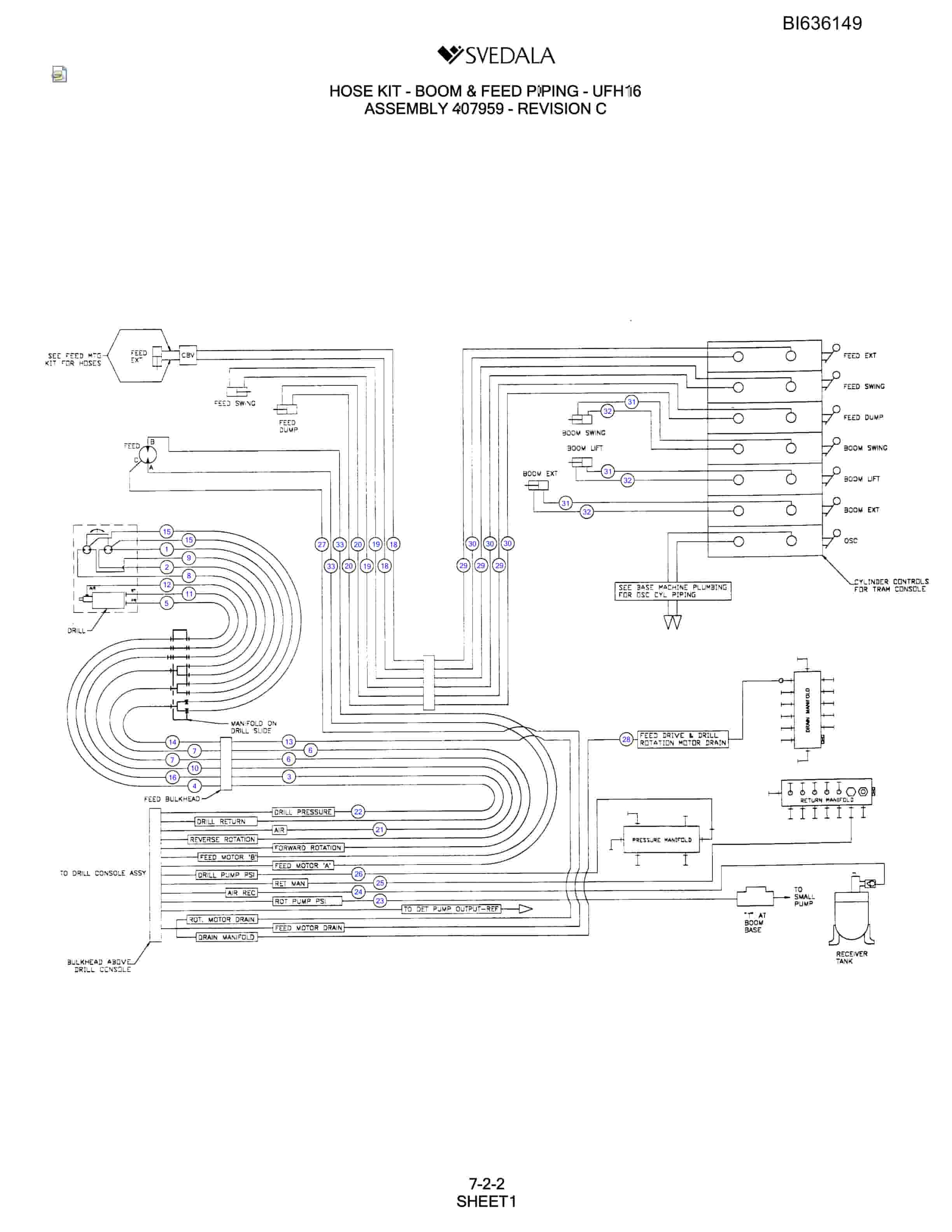 Bucyrus 300 Hydra-Trac Parts Catalog BI636149-3
