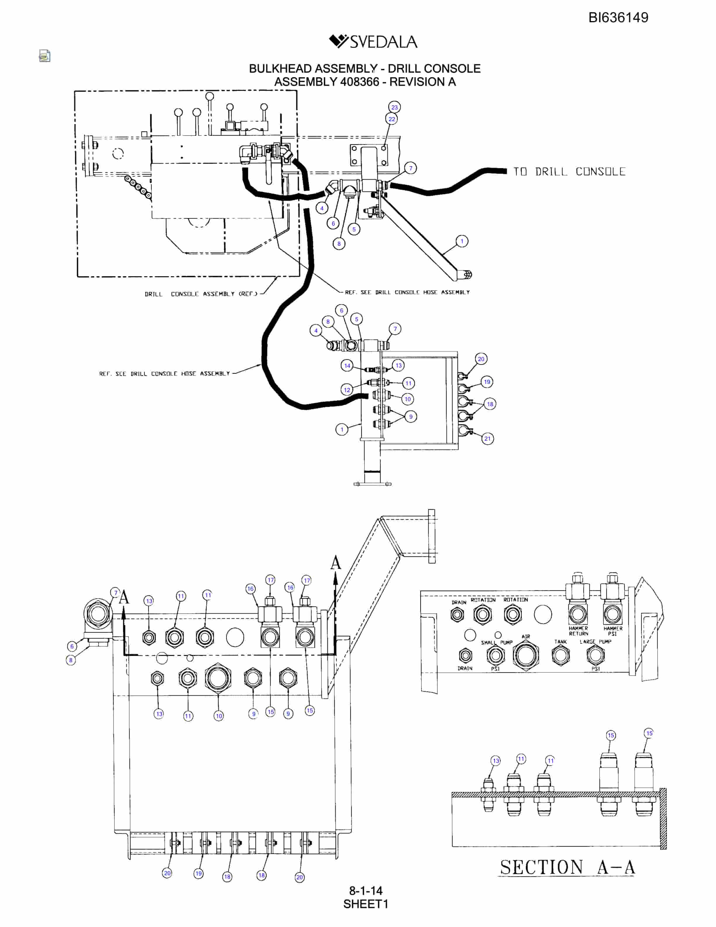 Bucyrus 300 Hydra-Trac Parts Catalog BI636149-5