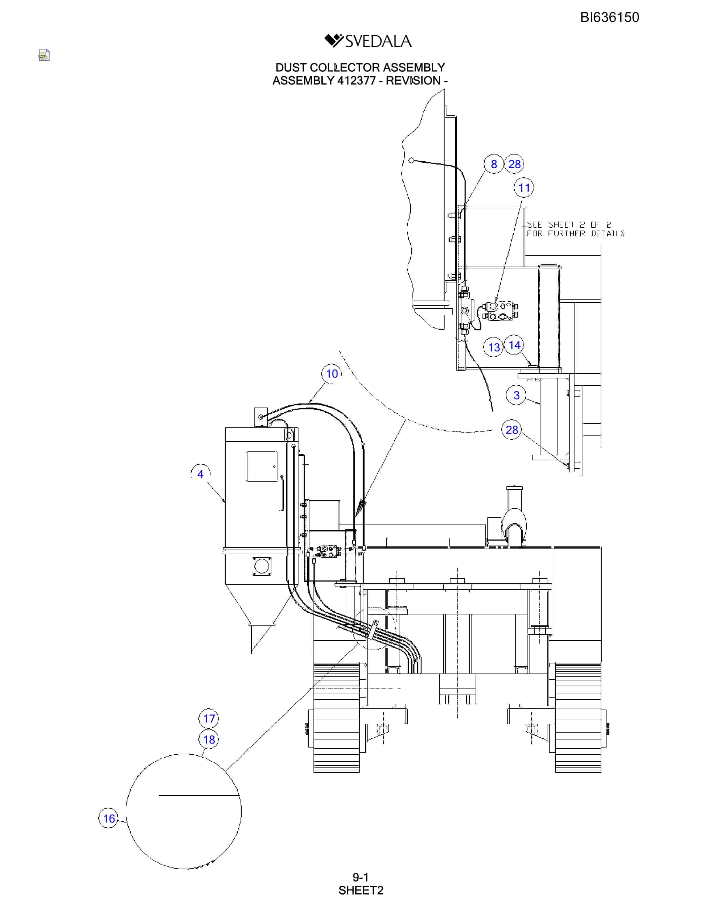 Bucyrus 300 Hydra-Trac Parts Catalog BI636150-5