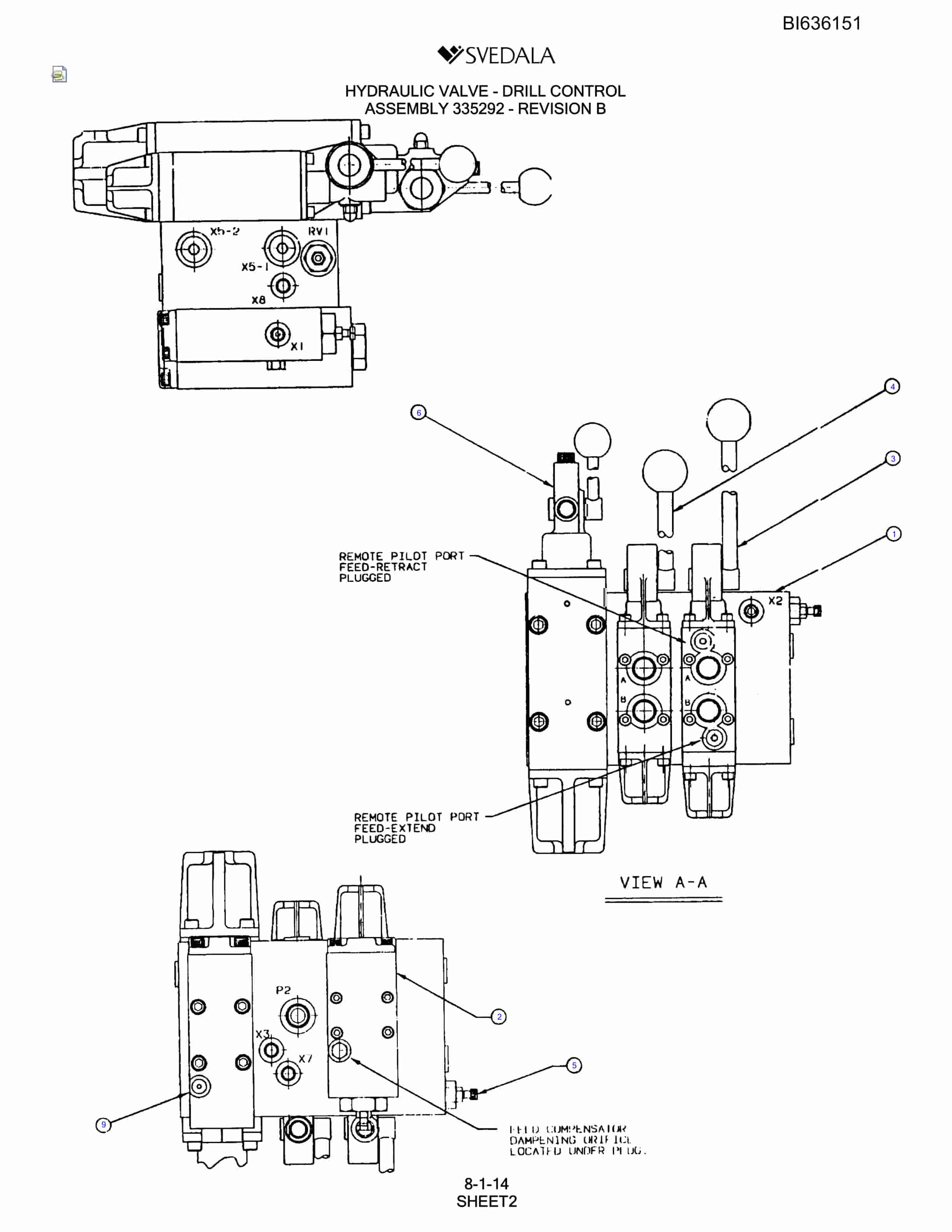 Bucyrus 300 Hydra-Trac Parts Catalog BI636151-4