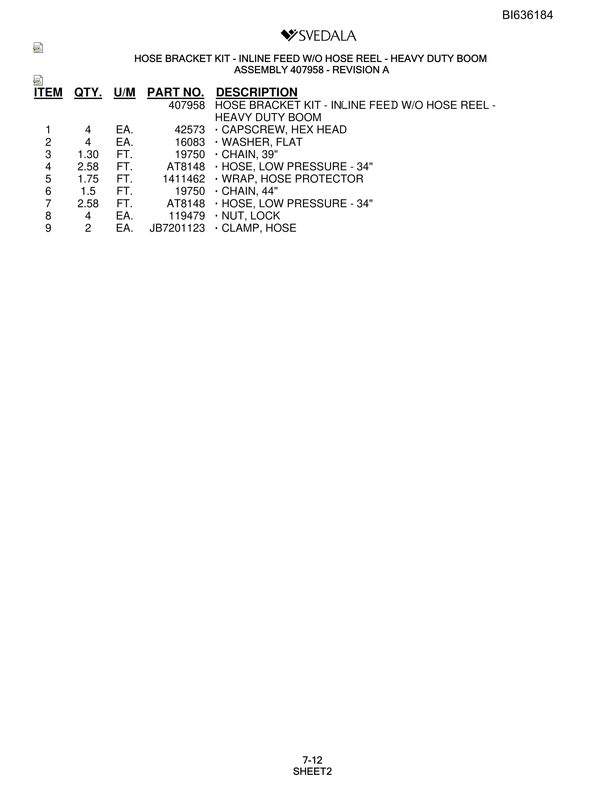 Bucyrus 300 Hydra-Trac Parts Catalog BI636184-3