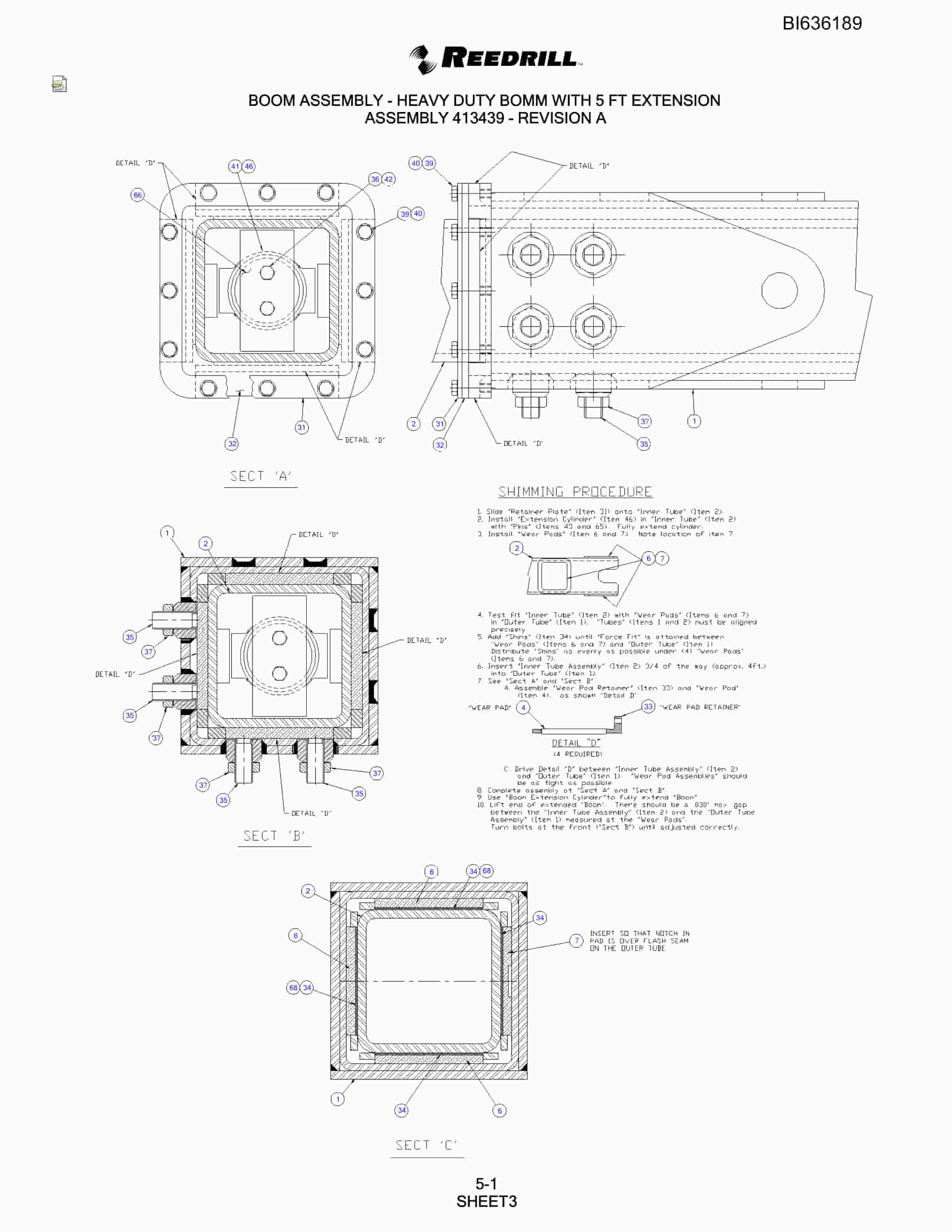 Bucyrus 300 Hydra-Trac Parts Catalog BI636189-2