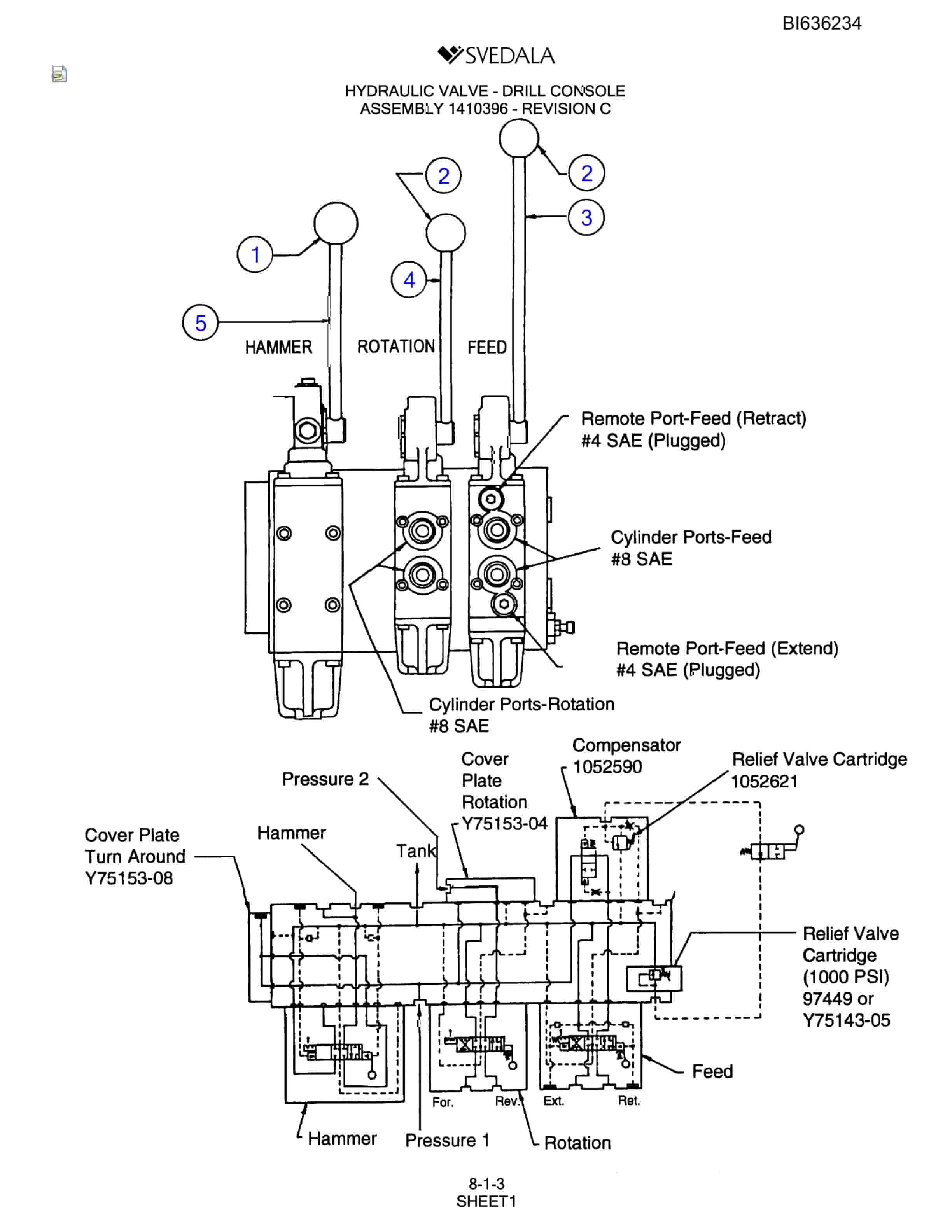 Bucyrus 300 Hydra-Trac Parts Catalog BI636234-3