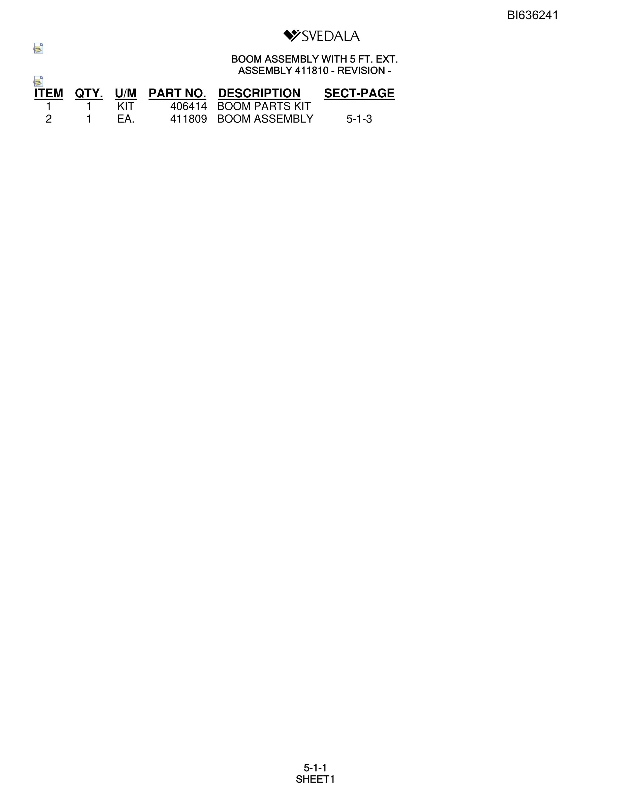 Bucyrus 300 Hydra-Trac Parts Catalog BI636241-2