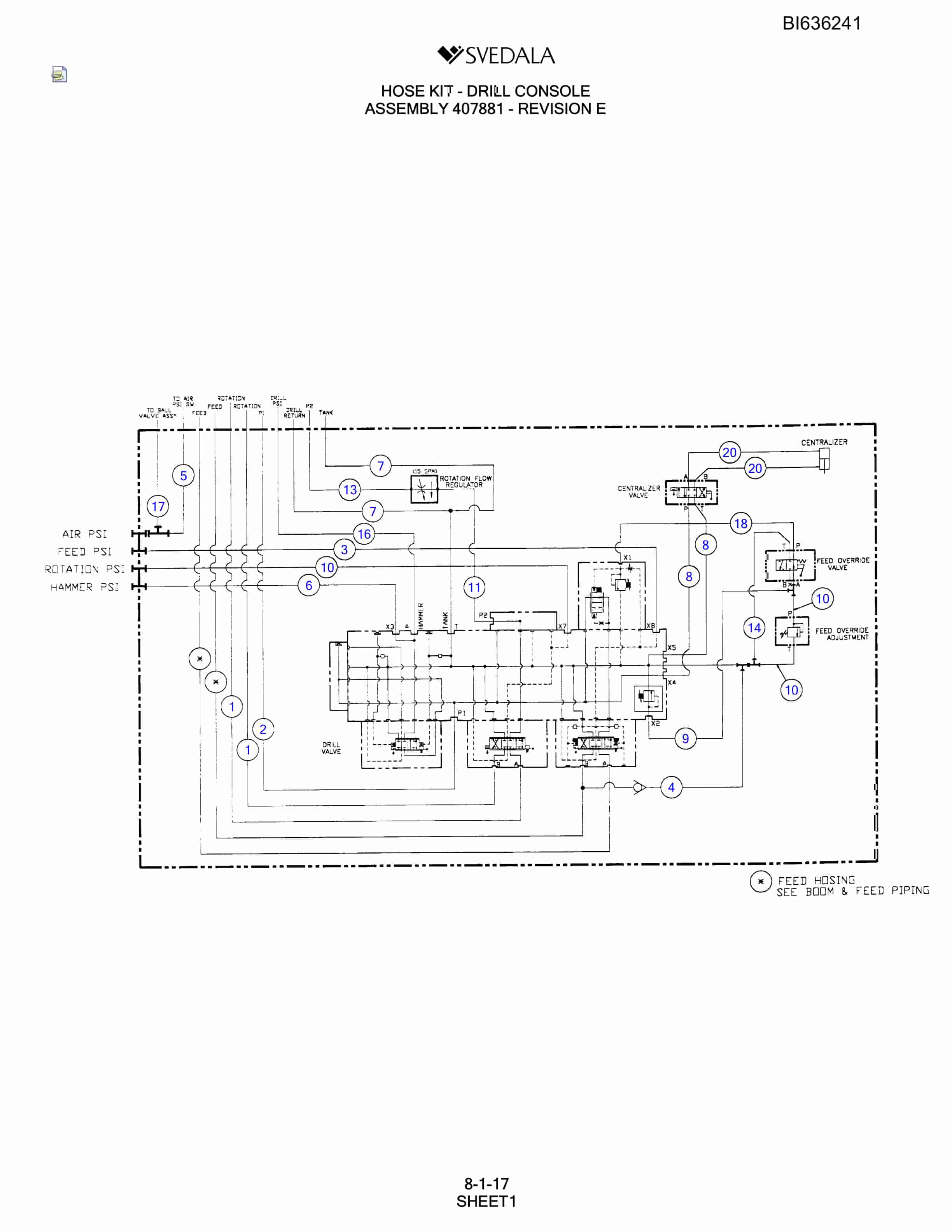 Bucyrus 300 Hydra-Trac Parts Catalog BI636241-5