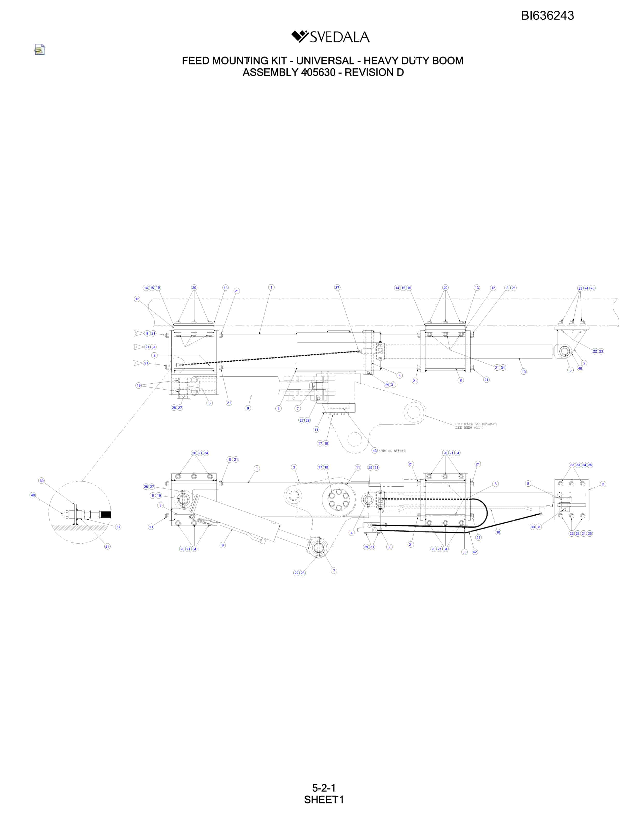 Bucyrus 300 Hydra-Trac Parts Catalog BI636243-2