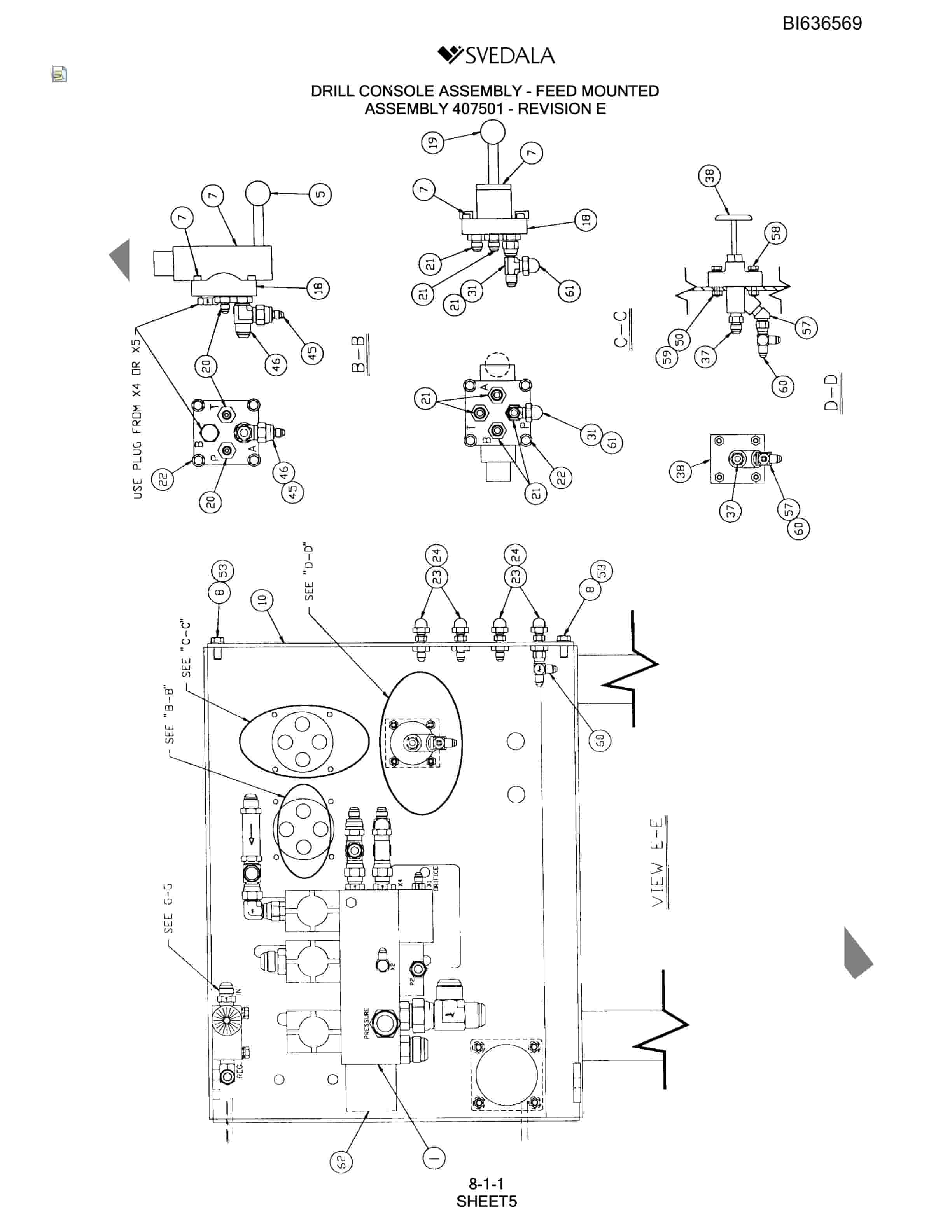 Bucyrus 300 Hydra-Trac Parts Catalog BI636569-3