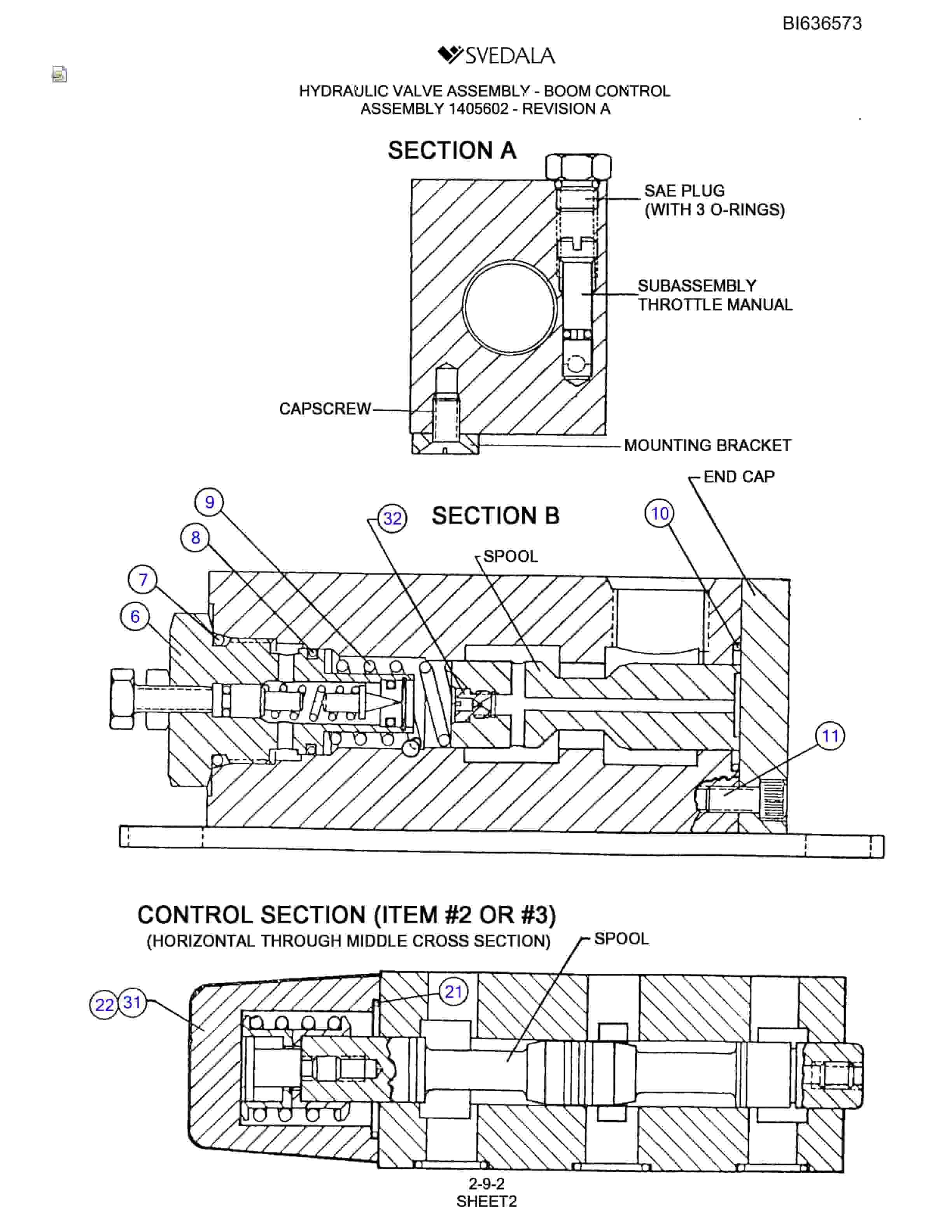 Bucyrus 300 Hydra-Trac Parts Catalog BI636573-4