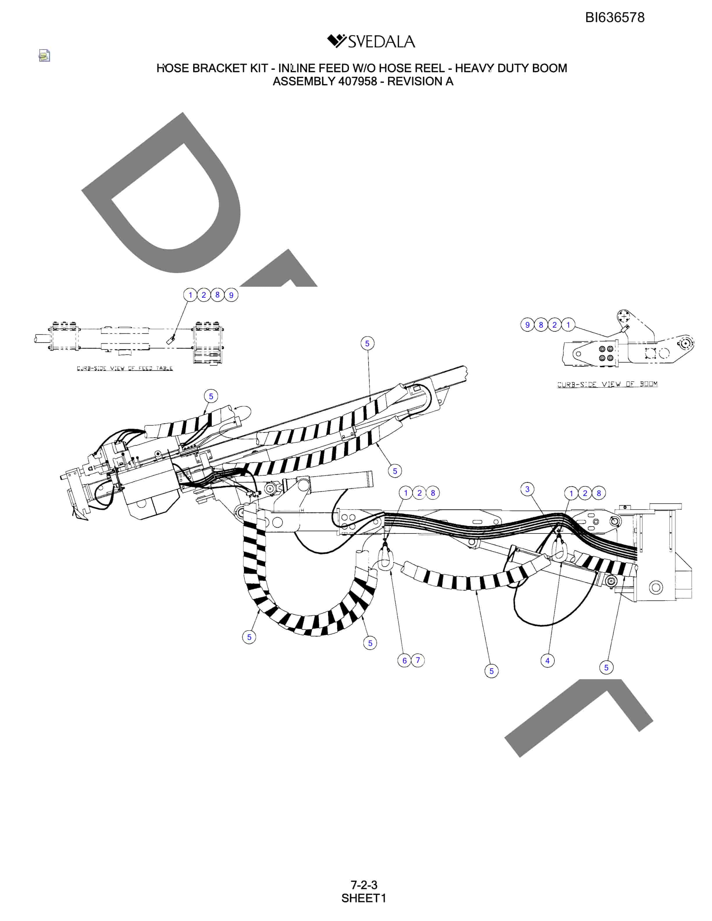 Bucyrus 300 Hydra-Trac Parts Catalog BI636578-3