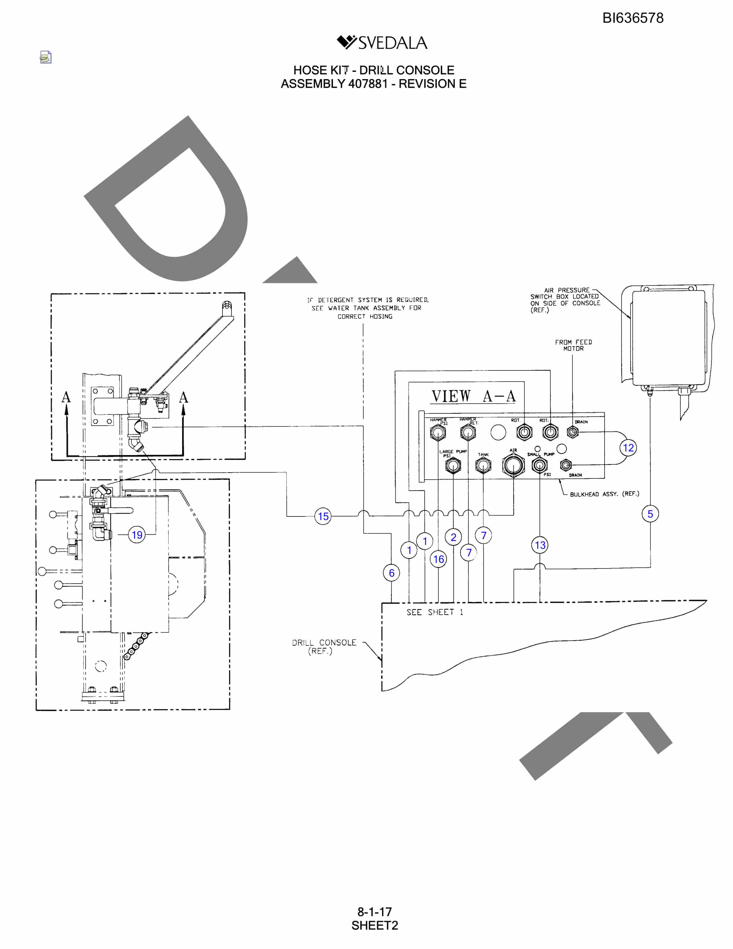 Bucyrus 300 Hydra-Trac Parts Catalog BI636578-5