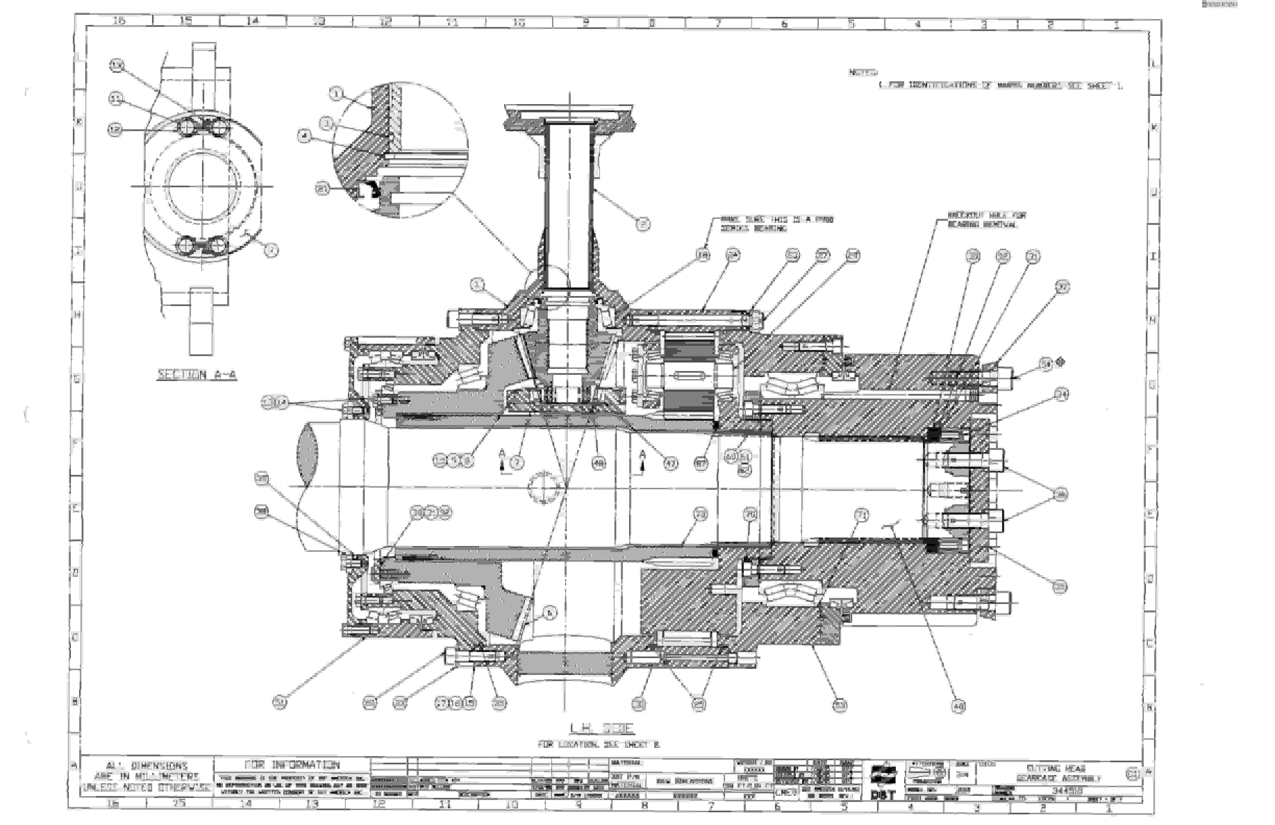 Bucyrus 30M-4 Miner Parts Catalog BI620380-3