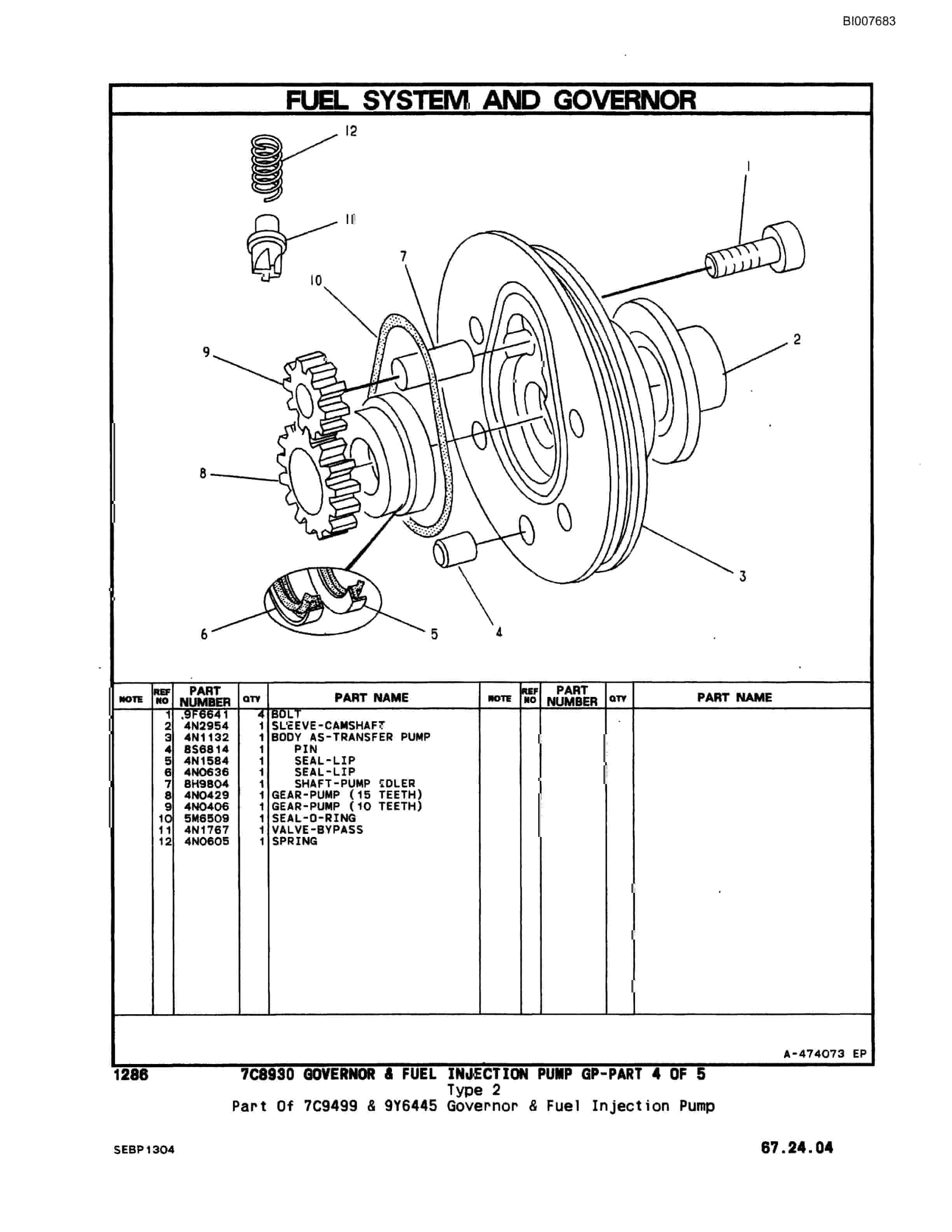 Bucyrus 3208 IndusTrial And Generator Set Engines Technical Manual BI007683-2