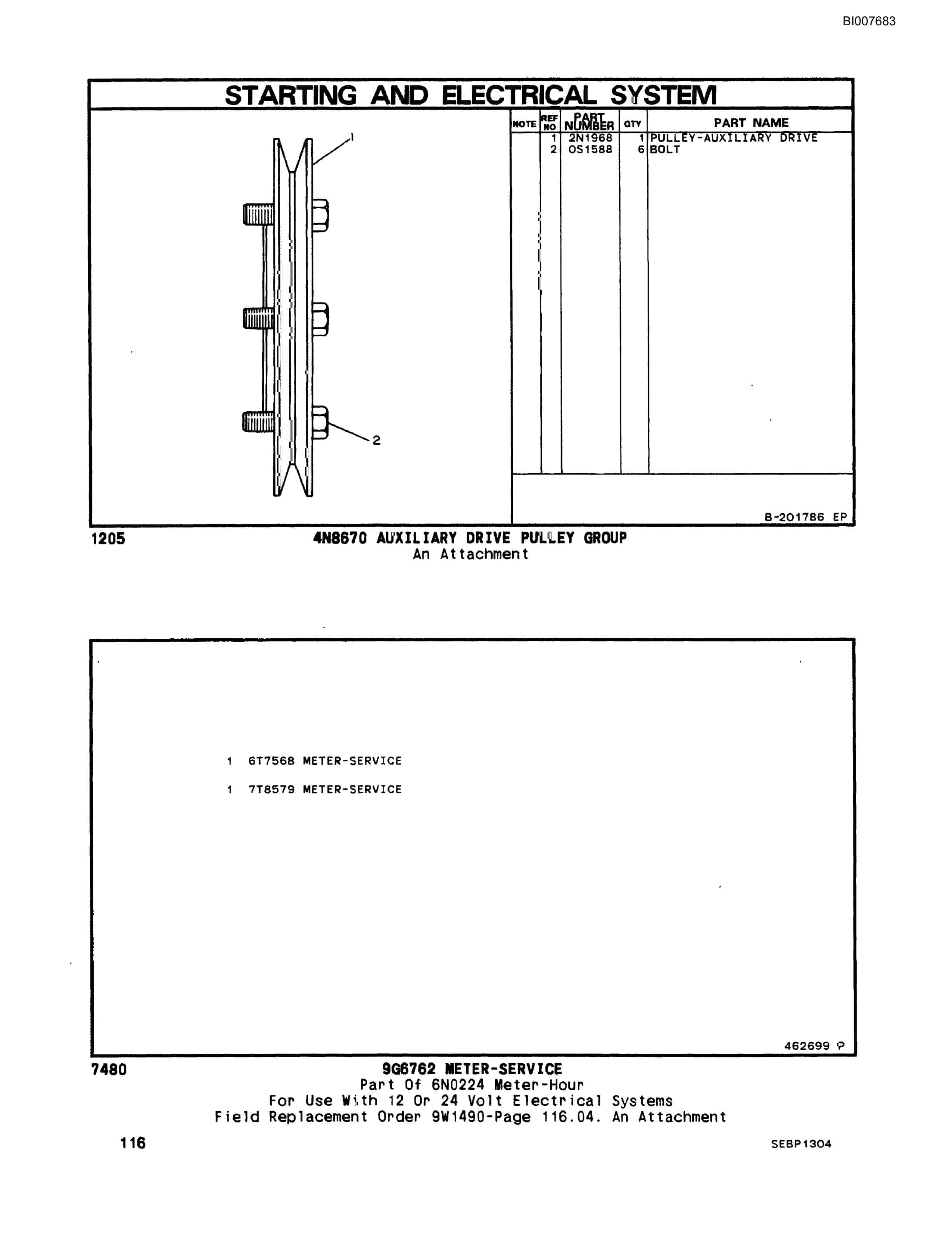 Bucyrus 3208 IndusTrial And Generator Set Engines Technical Manual BI007683-4