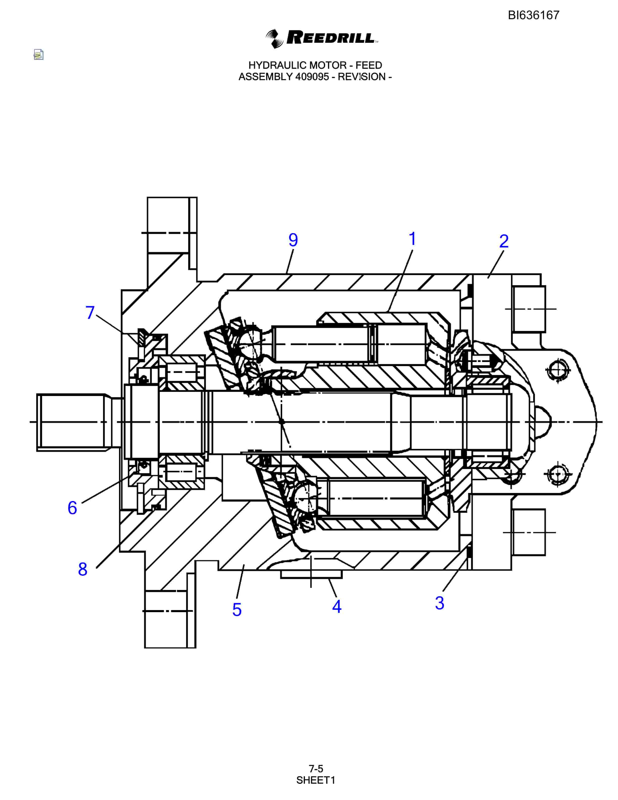 Bucyrus 345 Hydra-Trac Parts Catalog BI636167-3