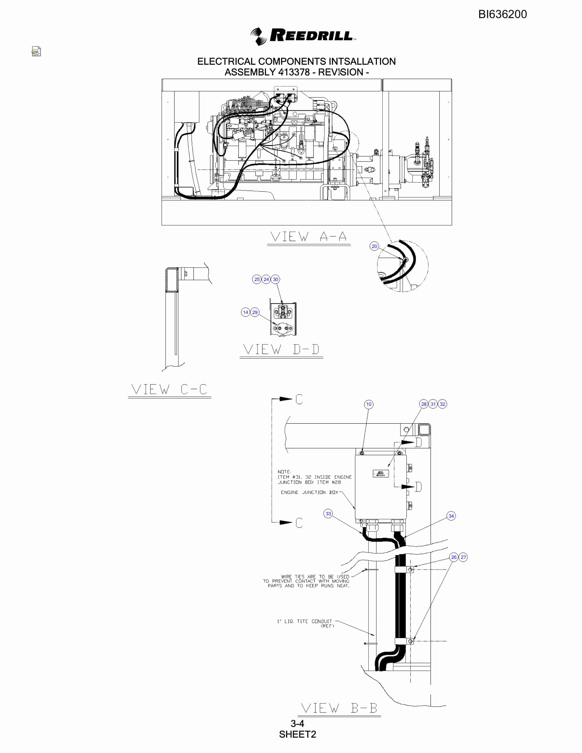 Bucyrus 345 Hydra-Trac Parts Catalog BI636200-2