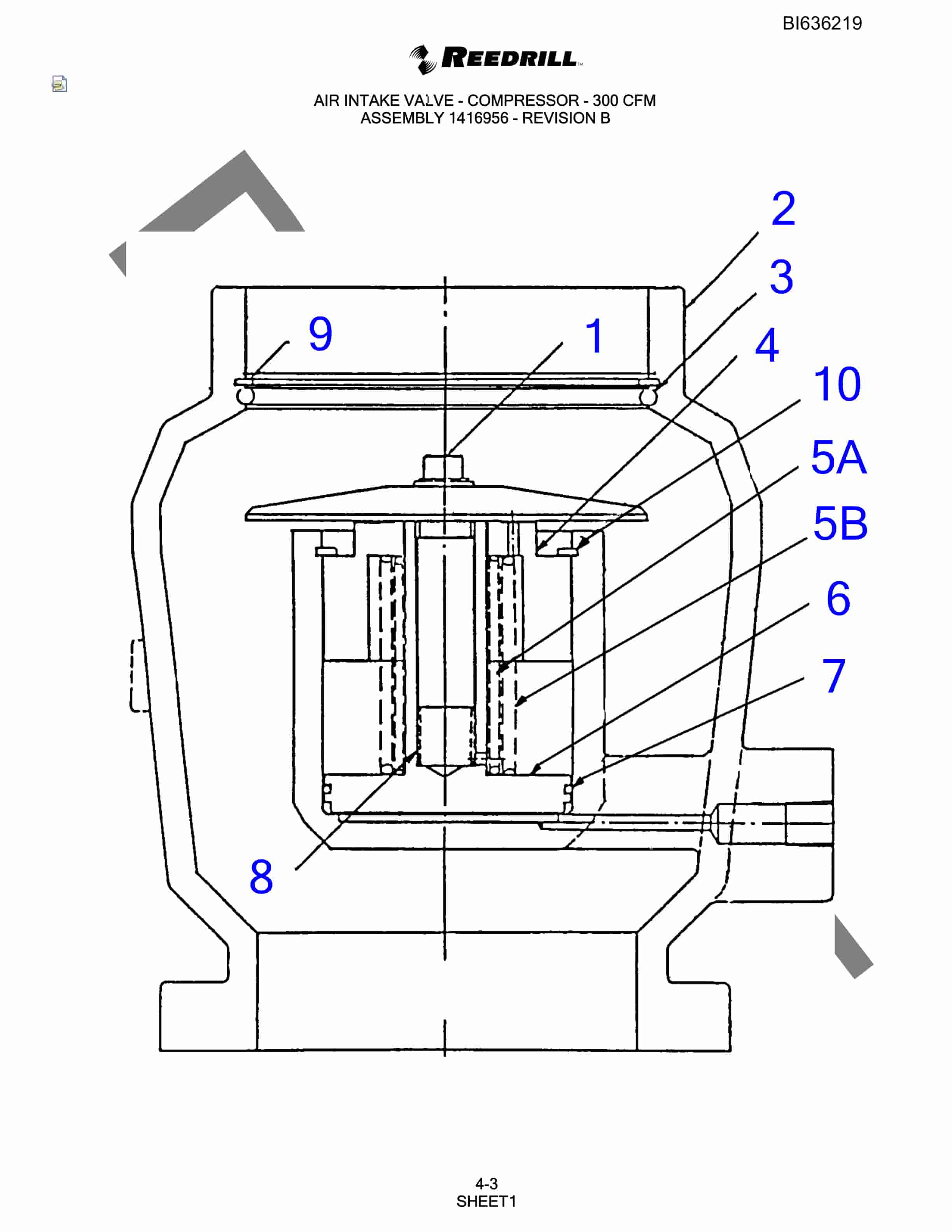 Bucyrus 345 Hydra-Trac Parts Catalog BI636219-2