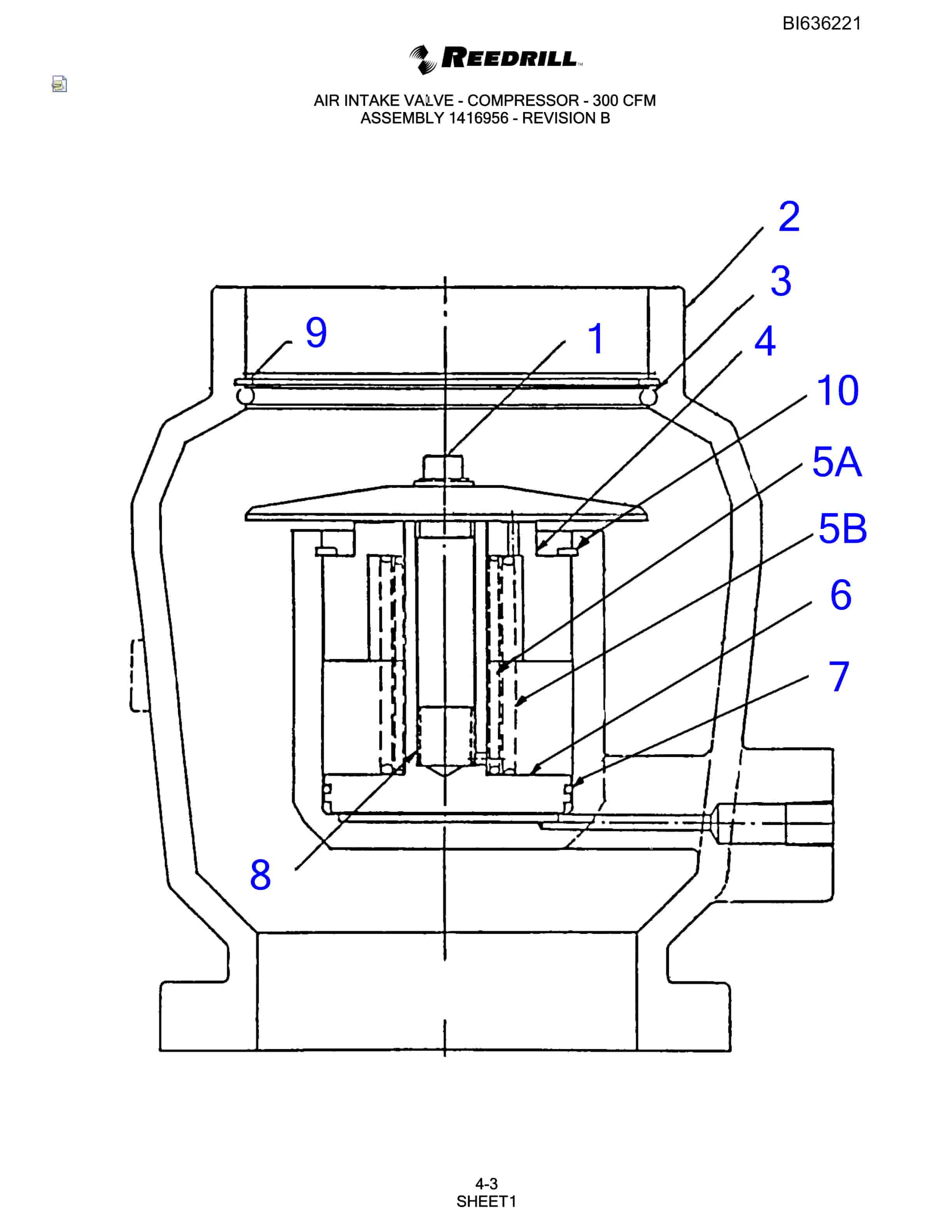Bucyrus 345 Hydra-Trac Parts Catalog BI636221-2