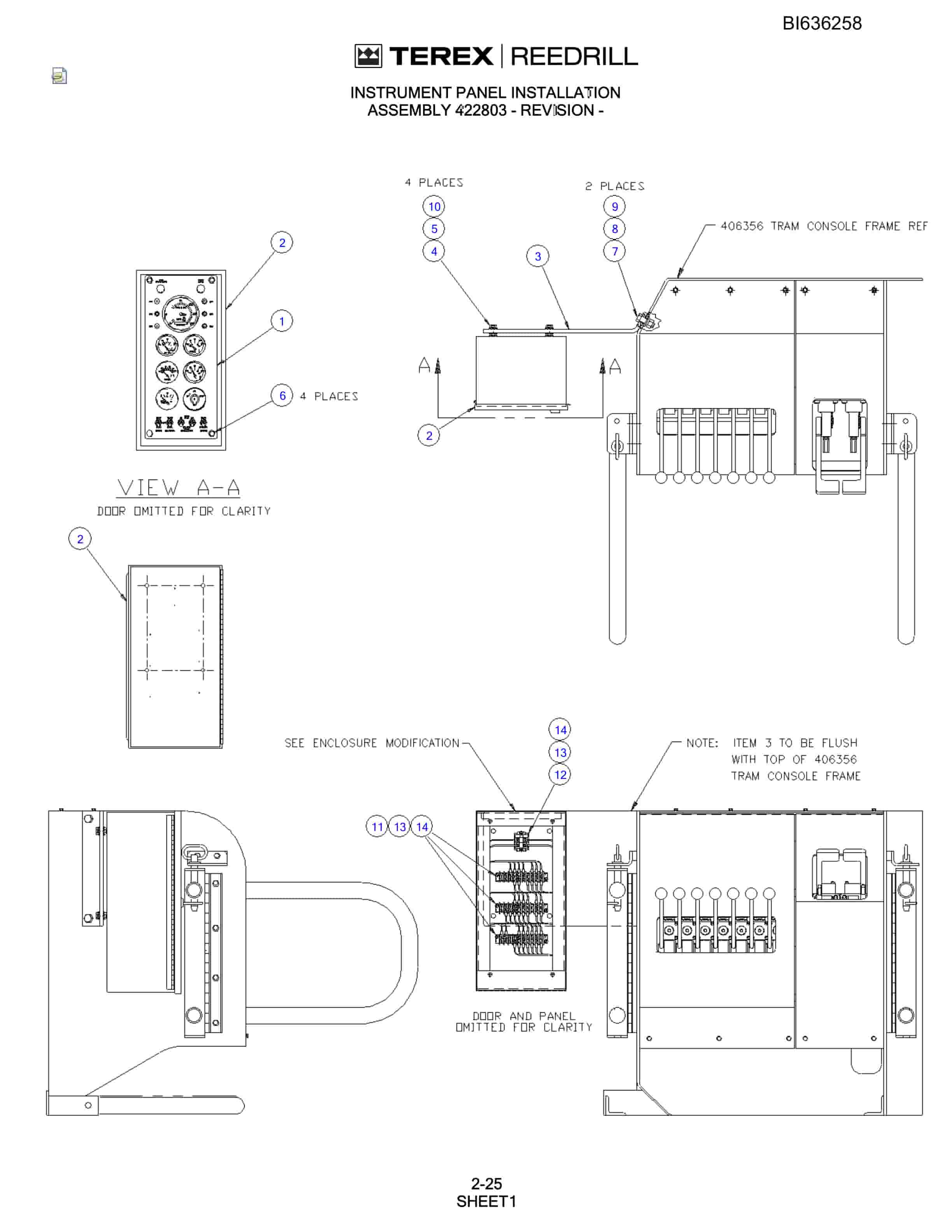 Bucyrus 345 Hydra-Trac Parts Catalog BI636258-3