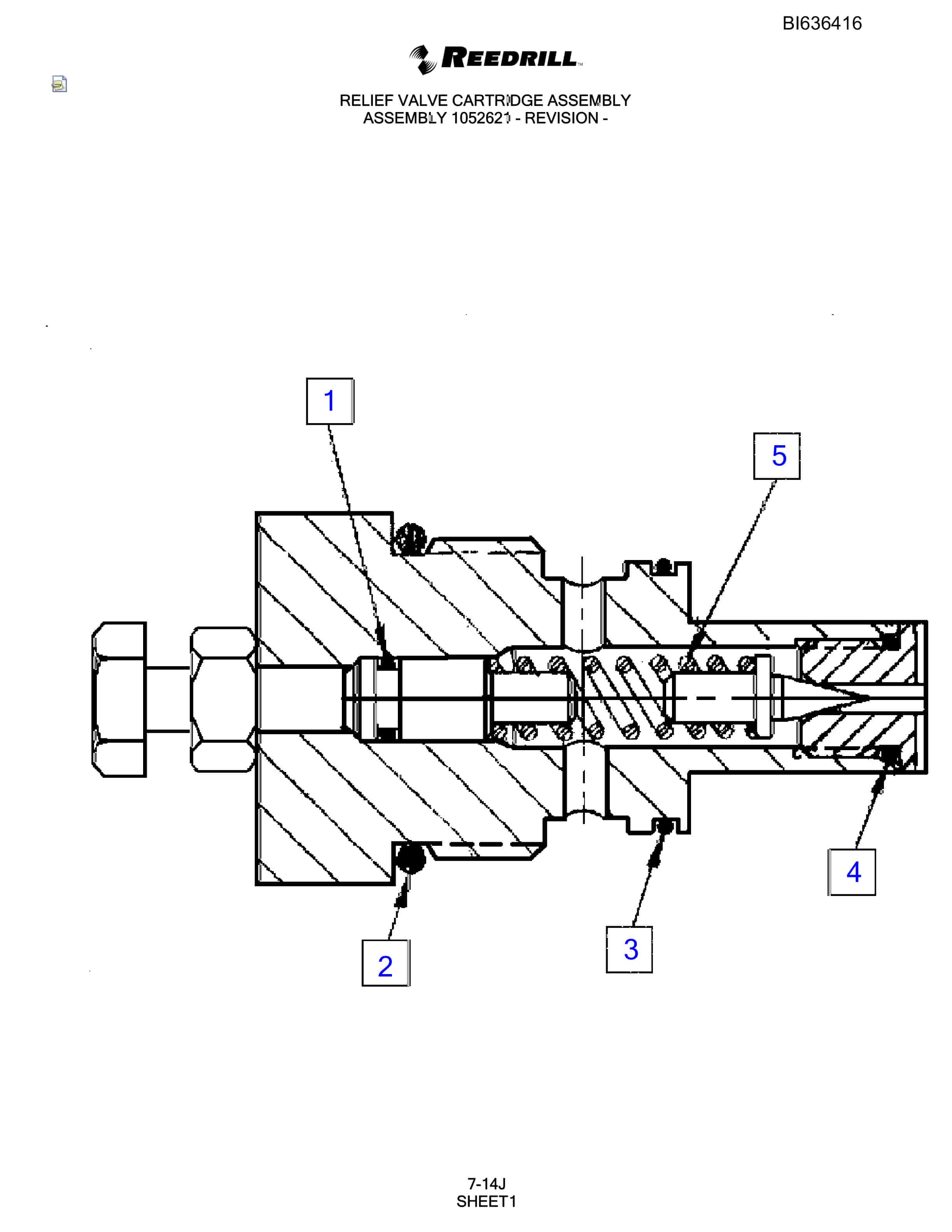 Bucyrus 345 Hydra-Trac Parts Catalog BI636416-5