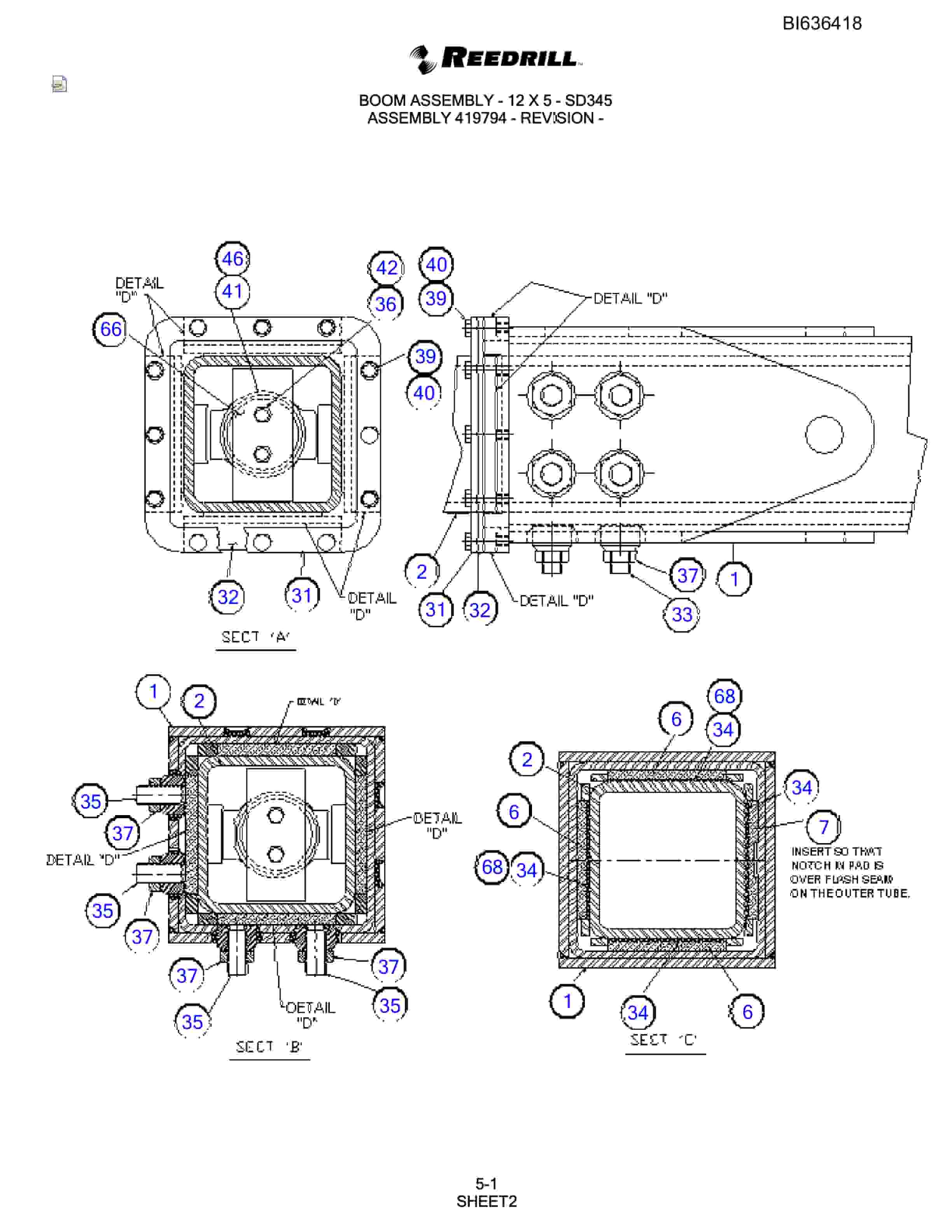 Bucyrus 345 Hydra-Trac Parts Catalog BI636418-2