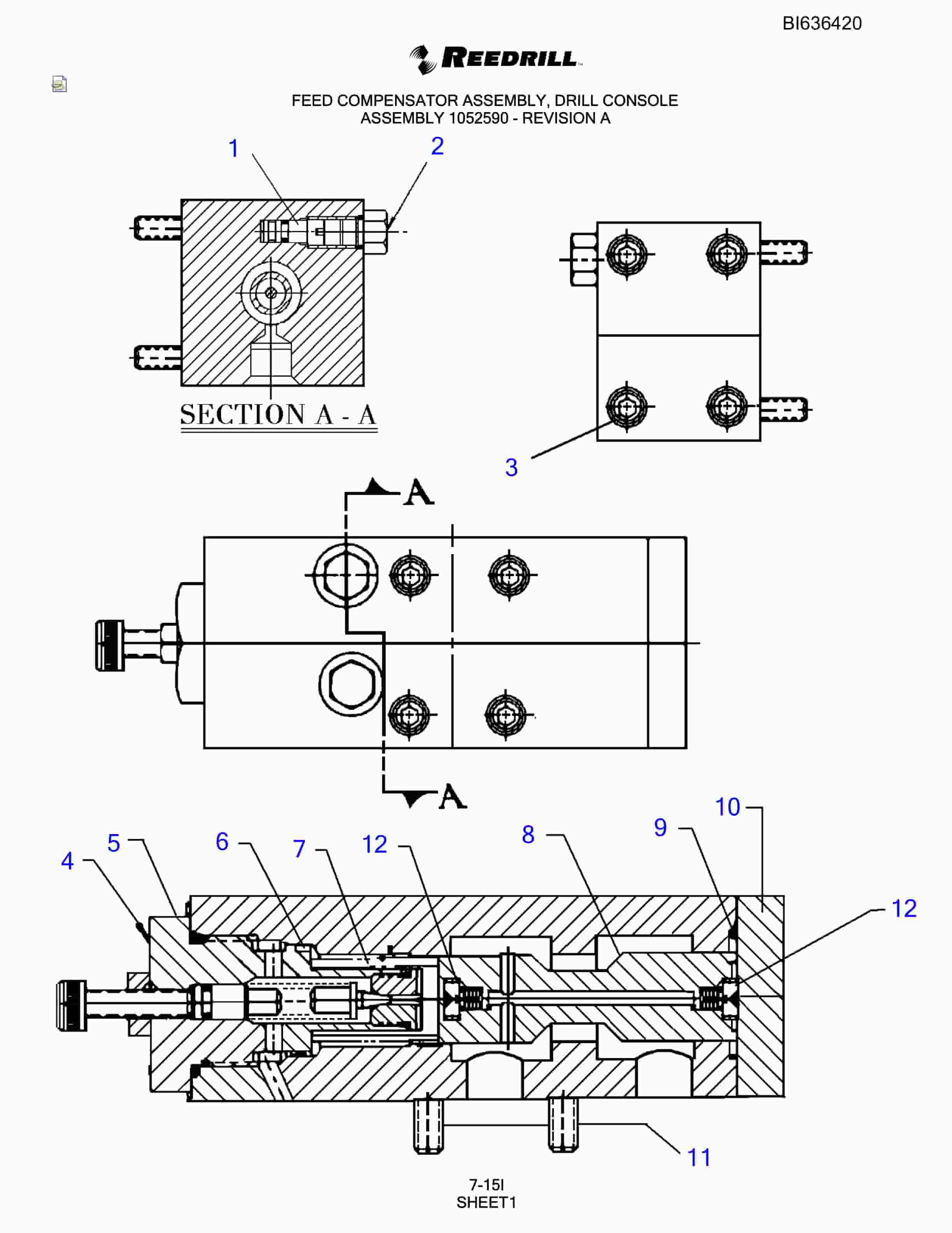 Bucyrus 345 Hydra-Trac Parts Catalog BI636420-5