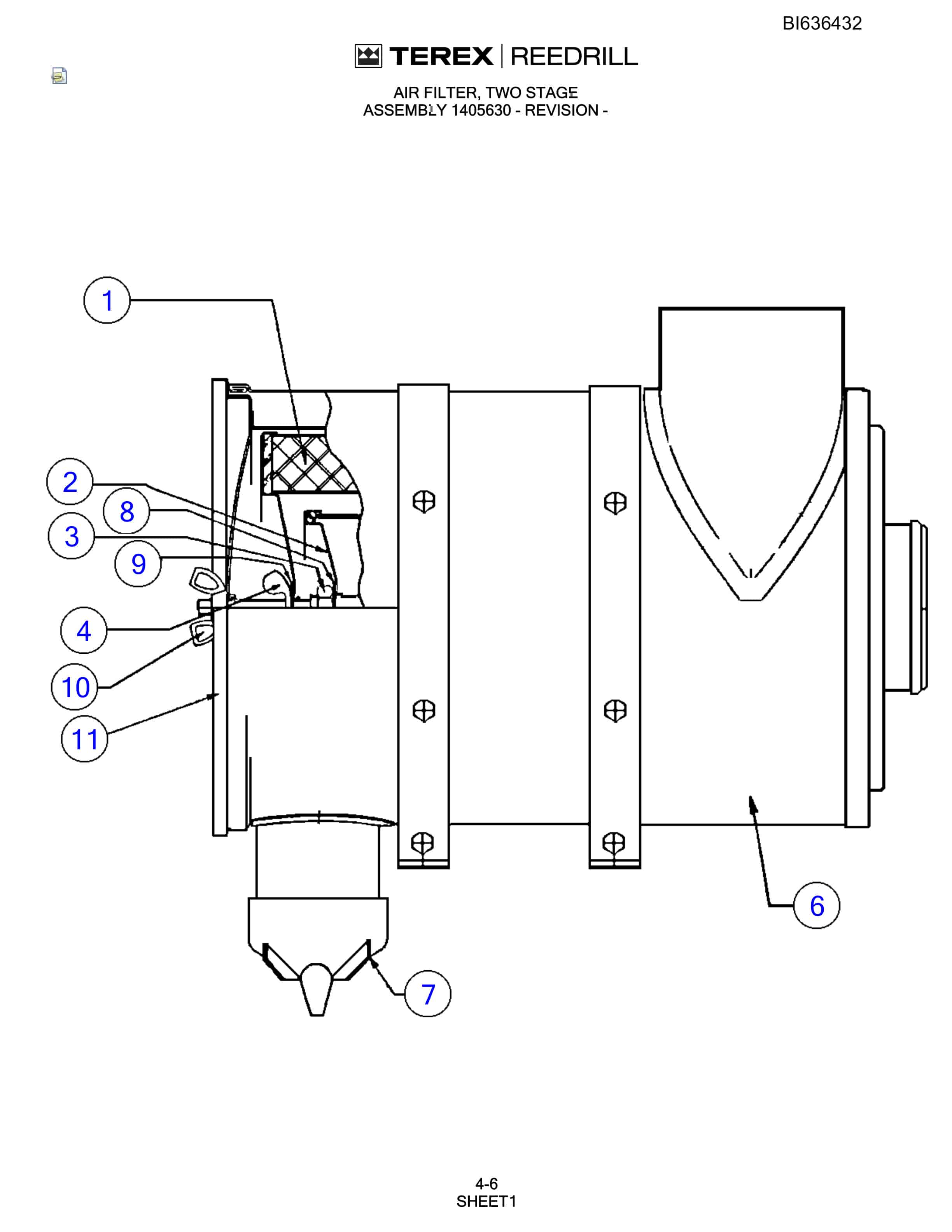 Bucyrus 345 Hydra-Trac Parts Catalog BI636432-2