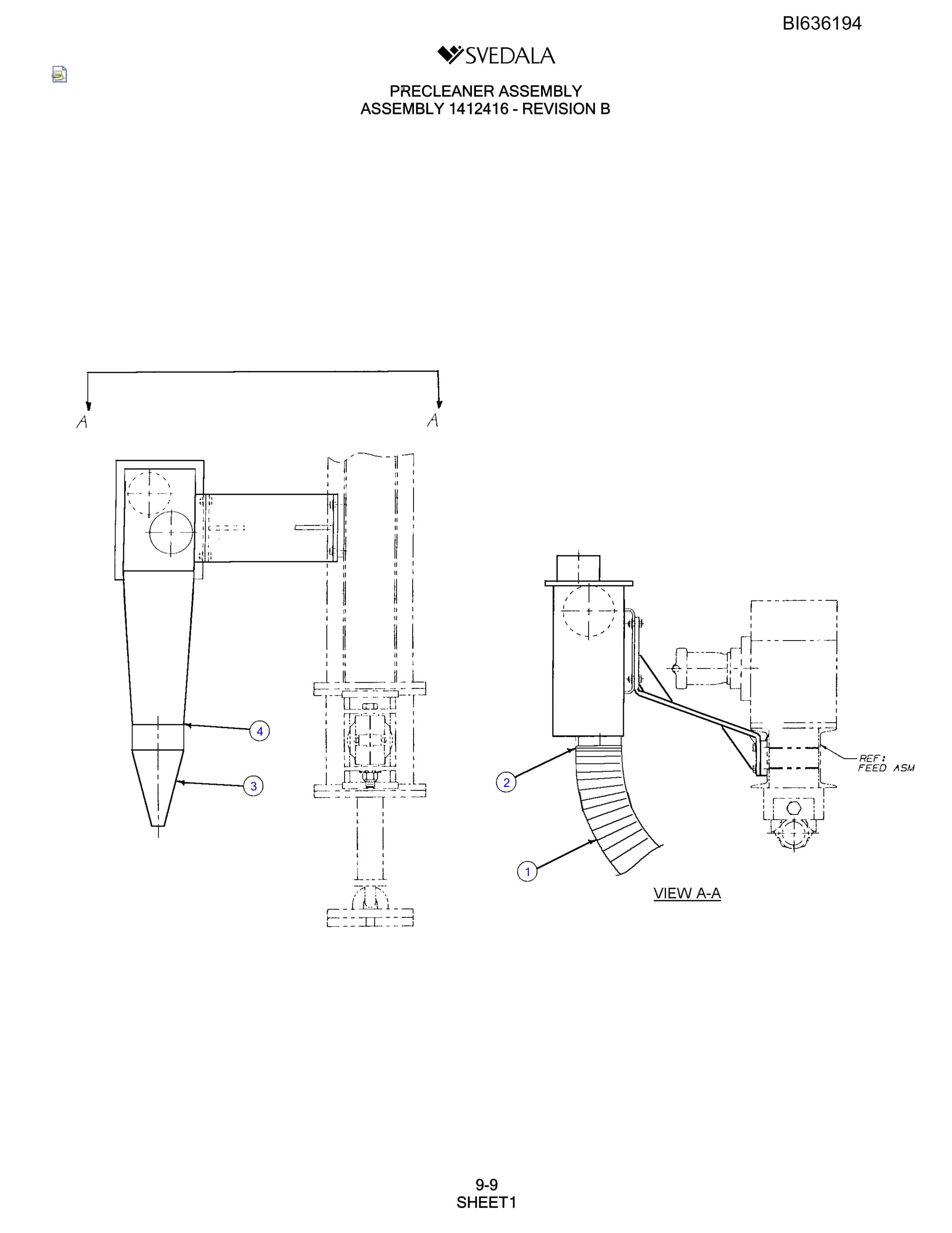 Bucyrus 400 Hydra-Trac Parts Catalog BI636194-5