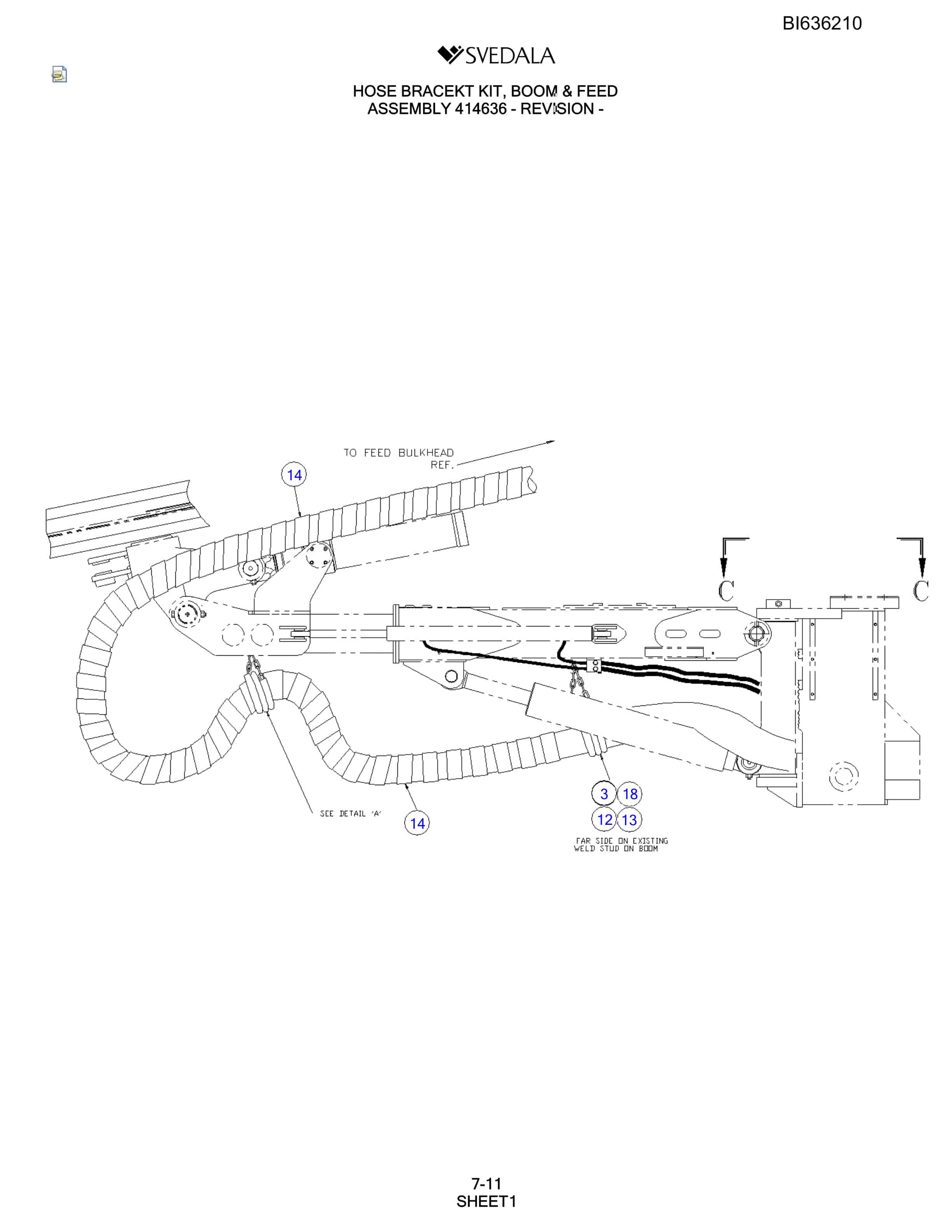 Bucyrus 400 Hydra-Trac Parts Catalog BI636210-2
