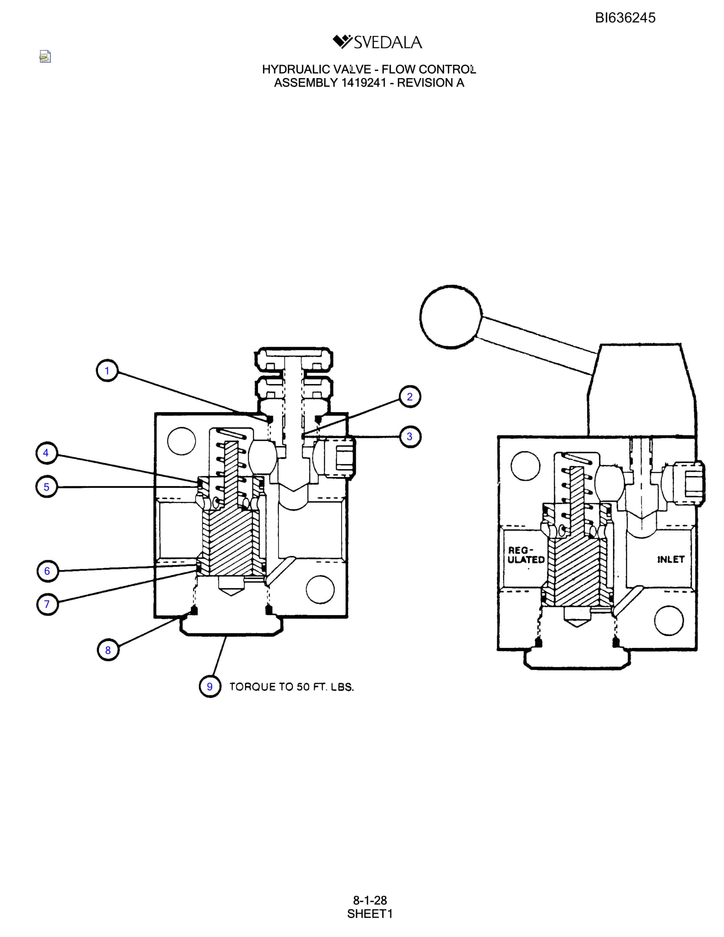 Bucyrus 400 Hydra-Trac Parts Catalog BI636245-4