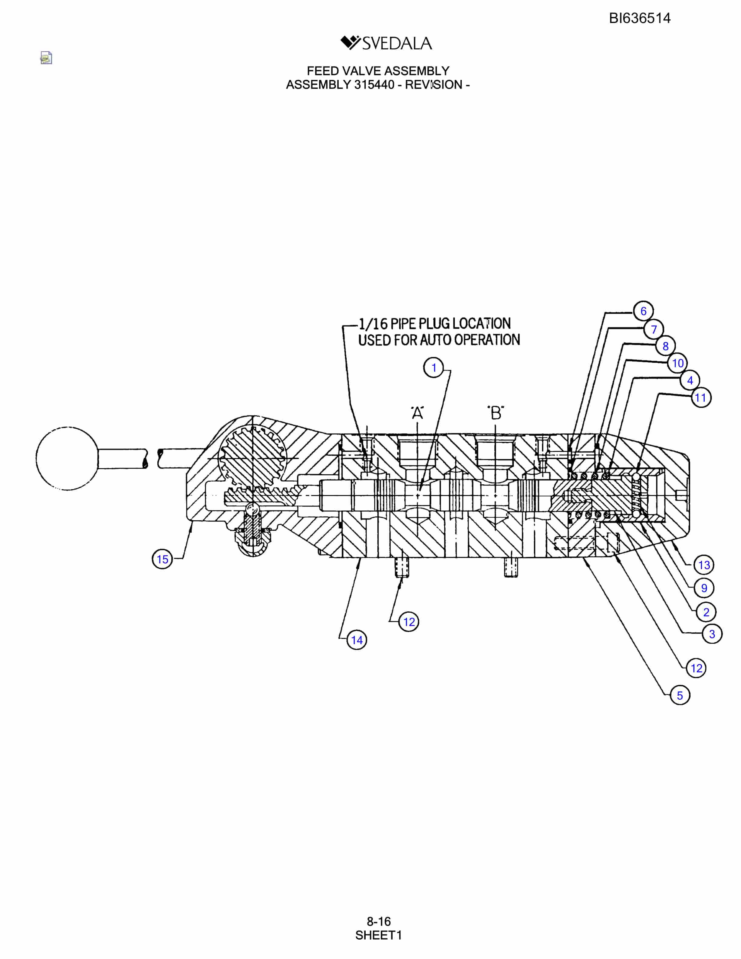 Bucyrus 400 Hydra-Trac Parts Catalog BI636514-3
