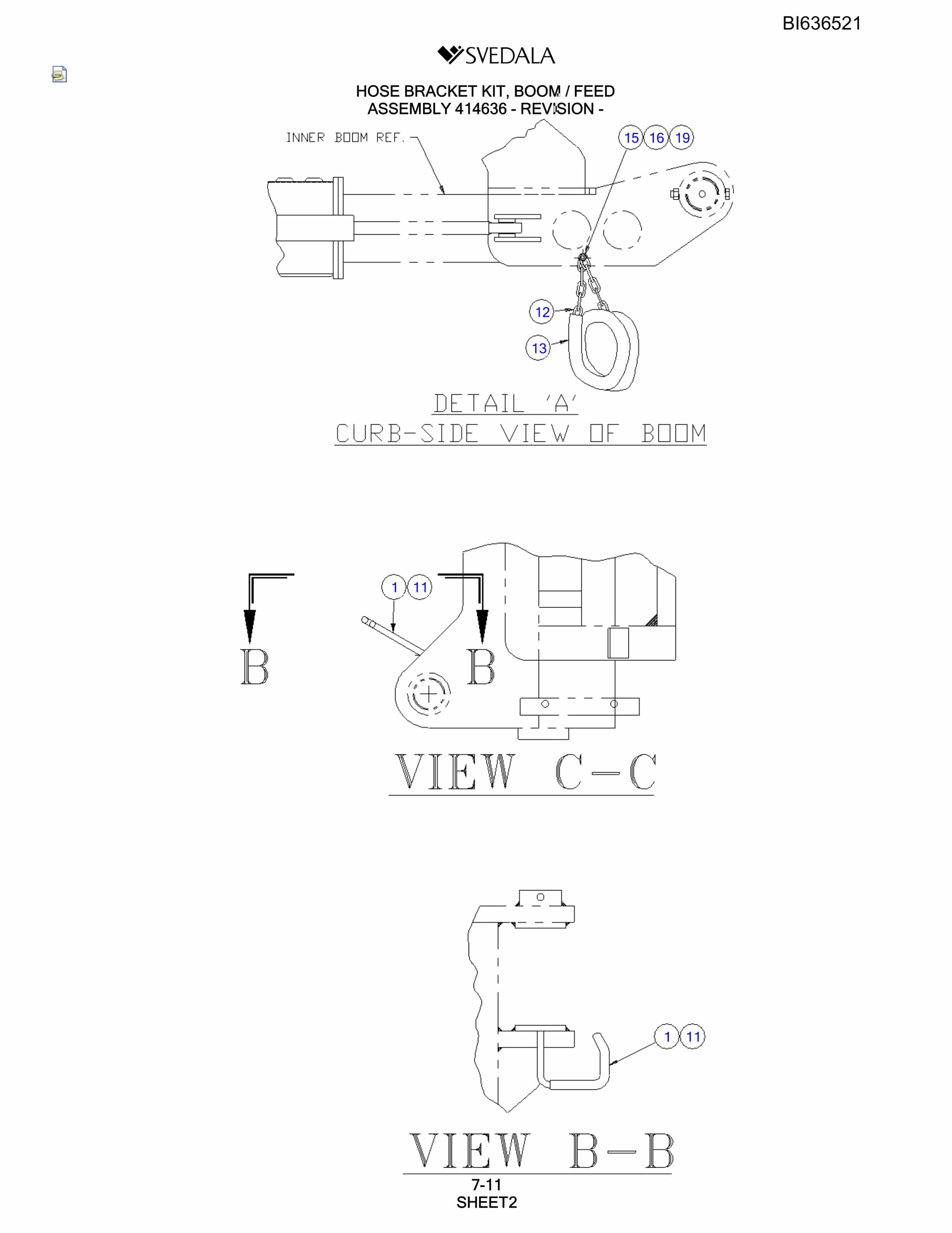Bucyrus 400 Hydra-Trac Parts Catalog BI636521-2