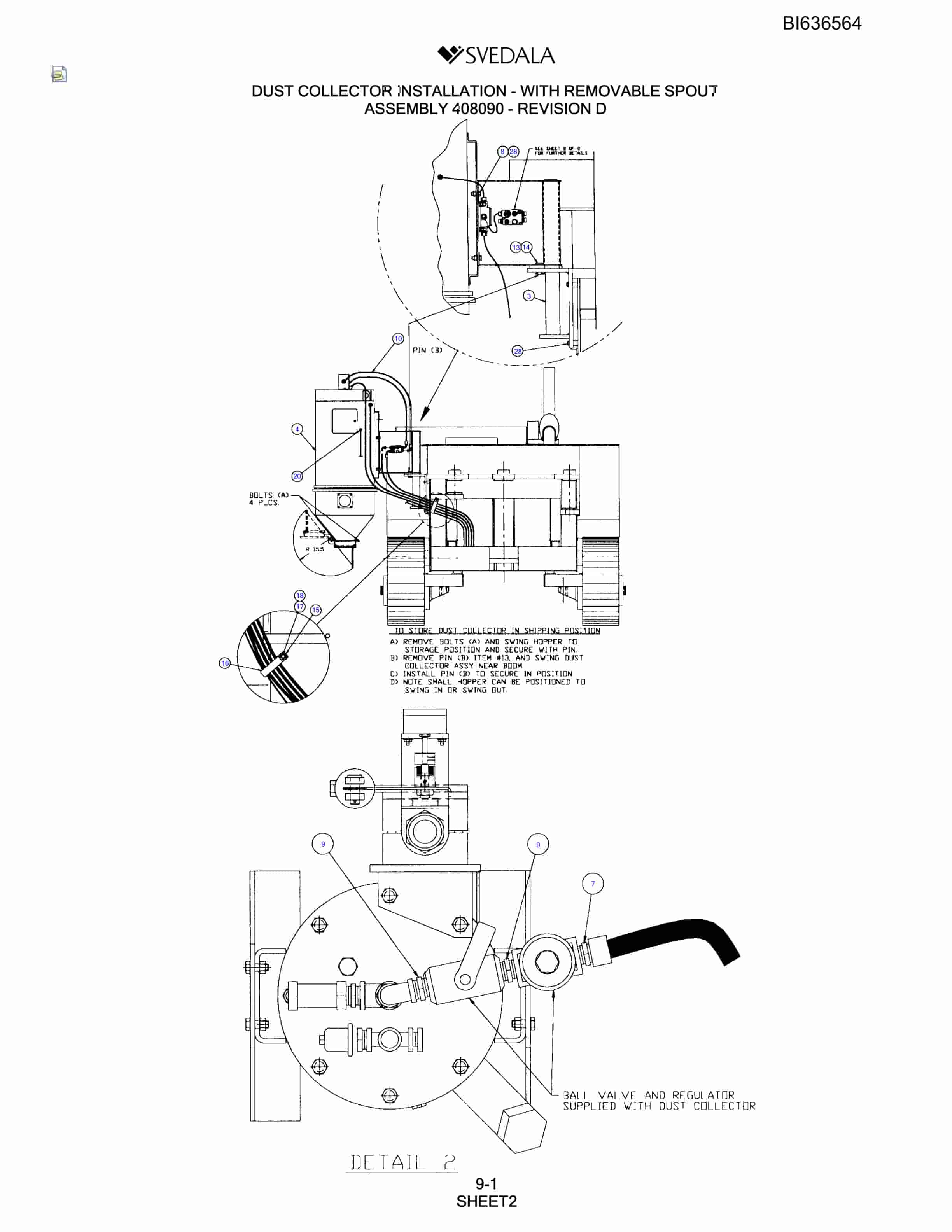 Bucyrus 400 Hydra-Trac Parts Catalog BI636564-5
