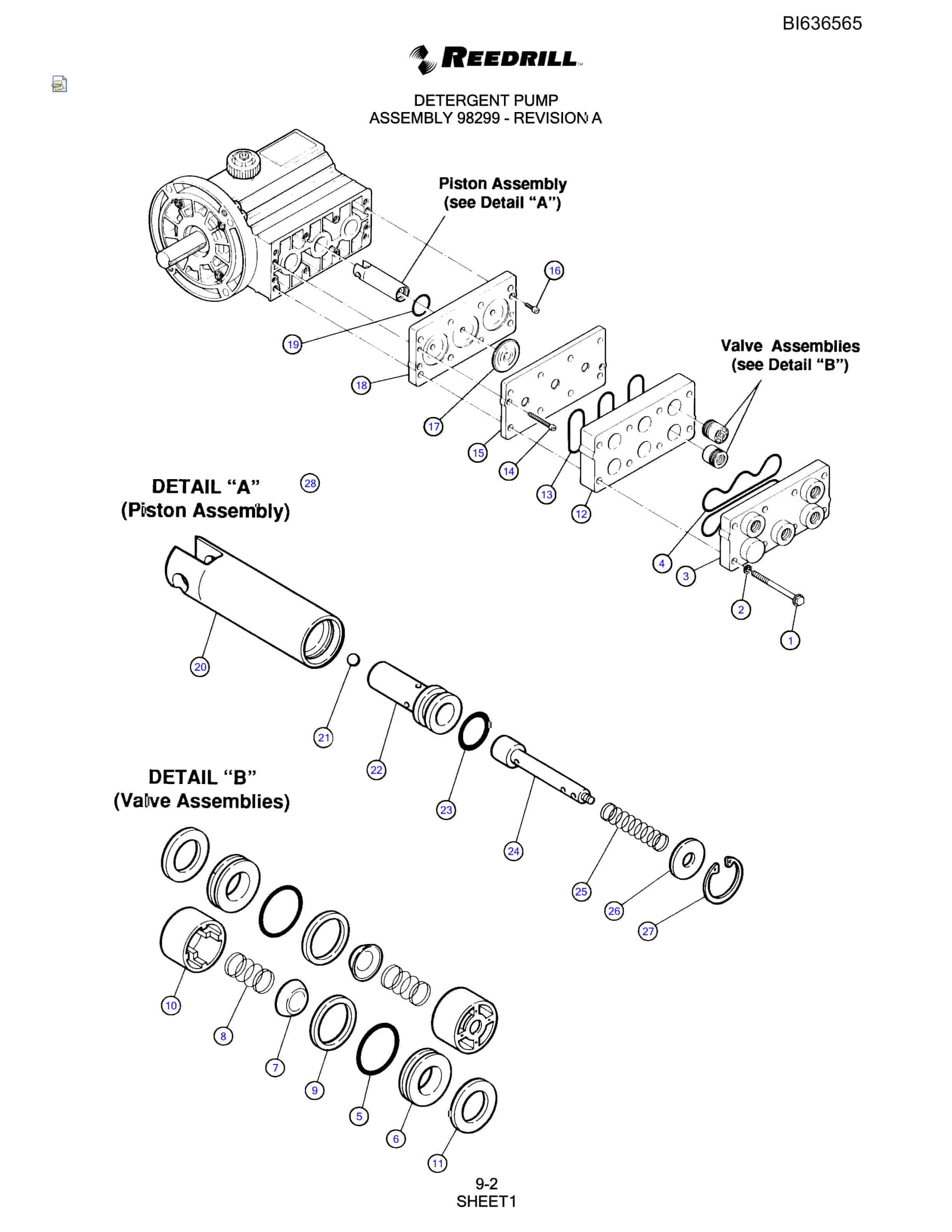 Bucyrus 402 Hydra-Trac Parts Catalog BI636565-4