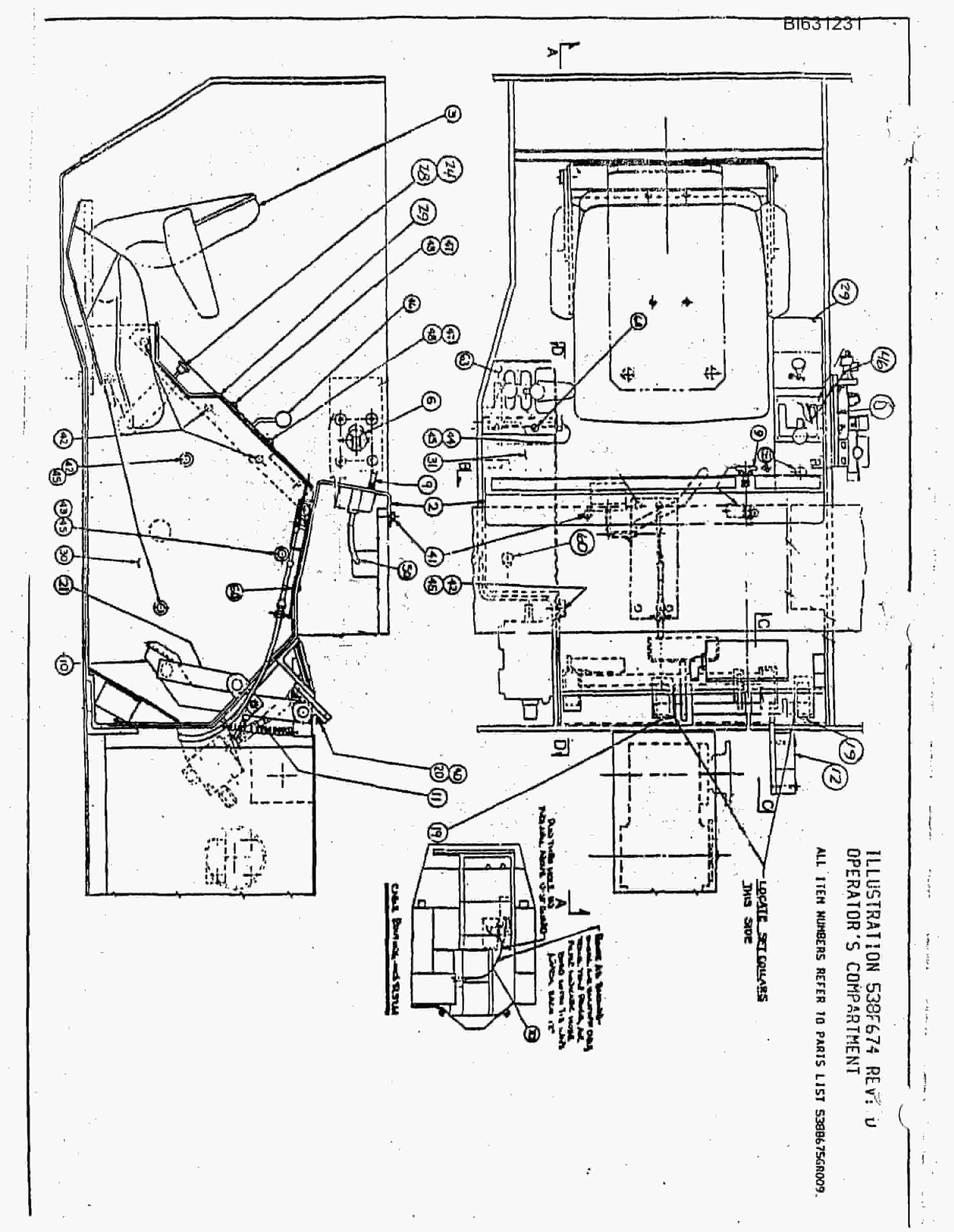 Bucyrus 4110 Diesel Ramcar Parts Catalog BI631231-3
