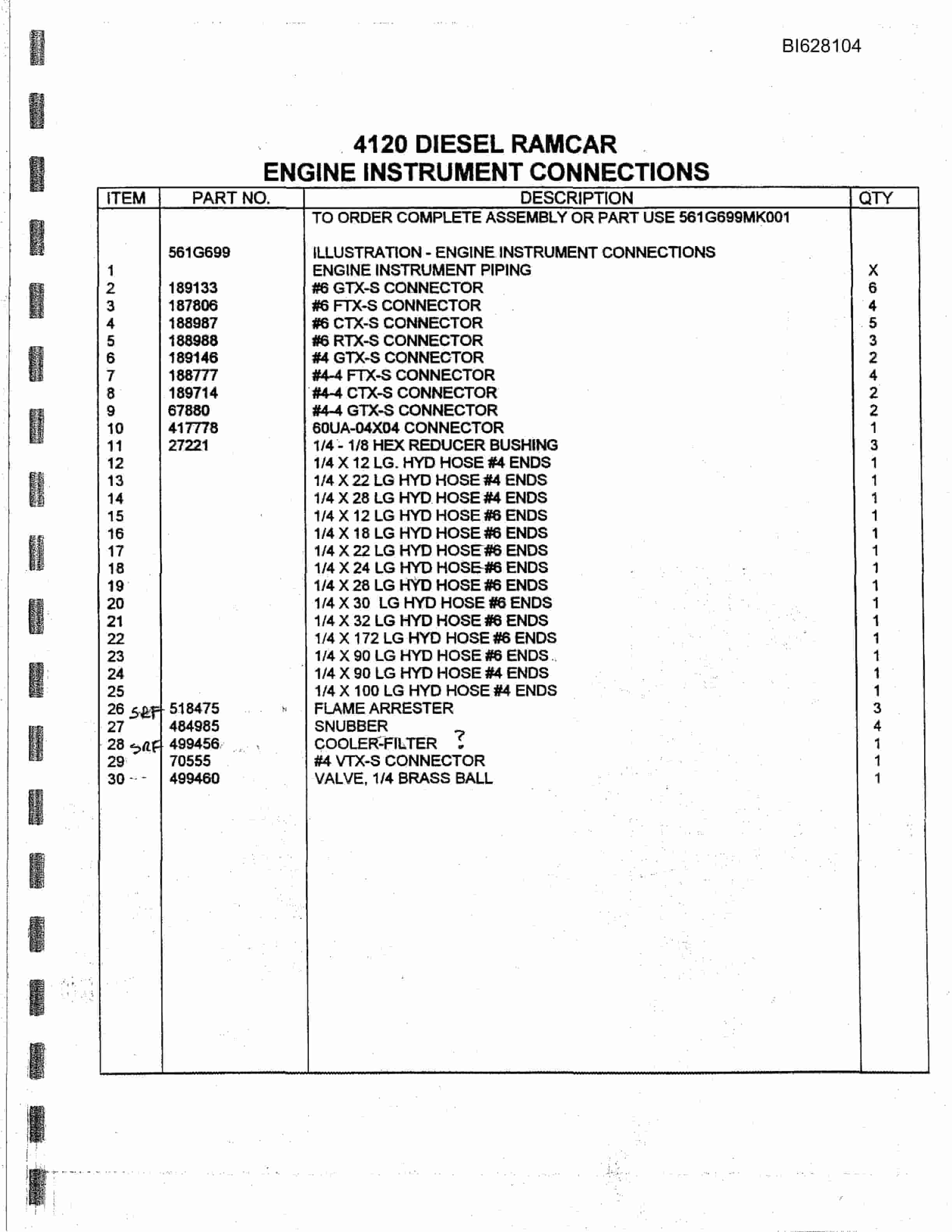 Bucyrus 4120 Diesel Ramcar Parts Catalog BI628104 2 Bucyrus 4120 Diesel Ramcar Parts Catalog BI628104 - Image 2