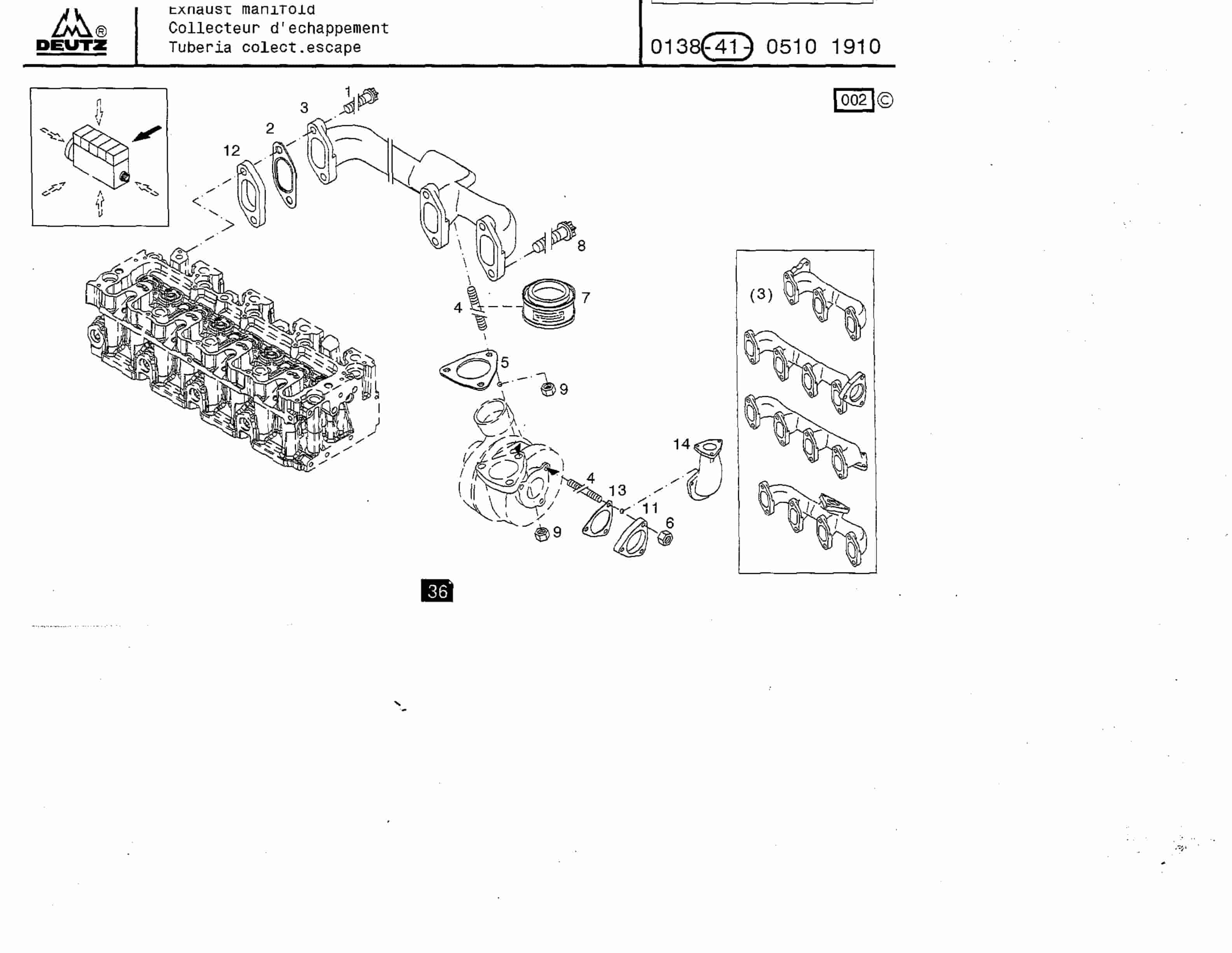 Bucyrus 482-2253 UN-A-TRAC Parts Catalog BI628125-3