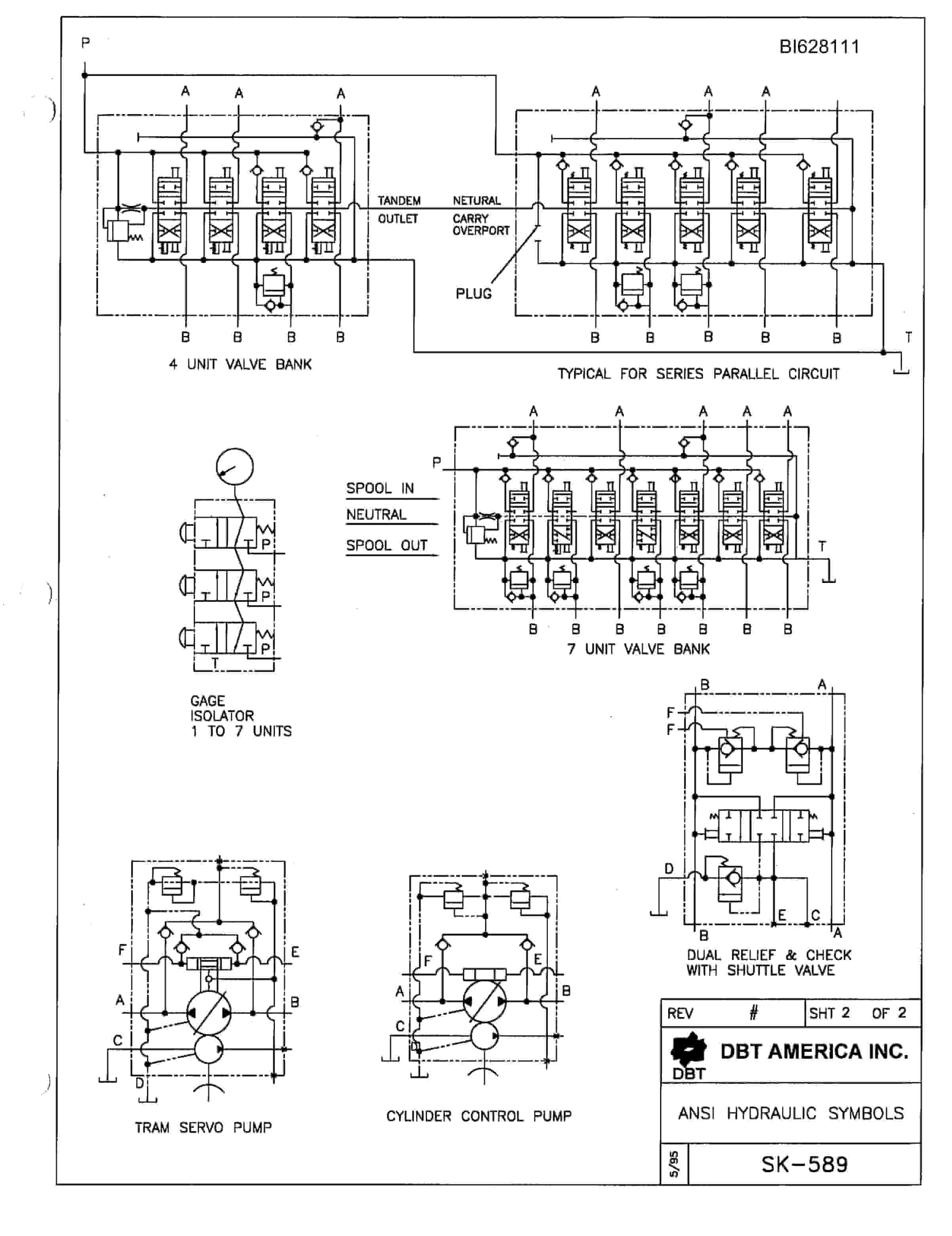Bucyrus 482 Parts Catalog BI628111-4