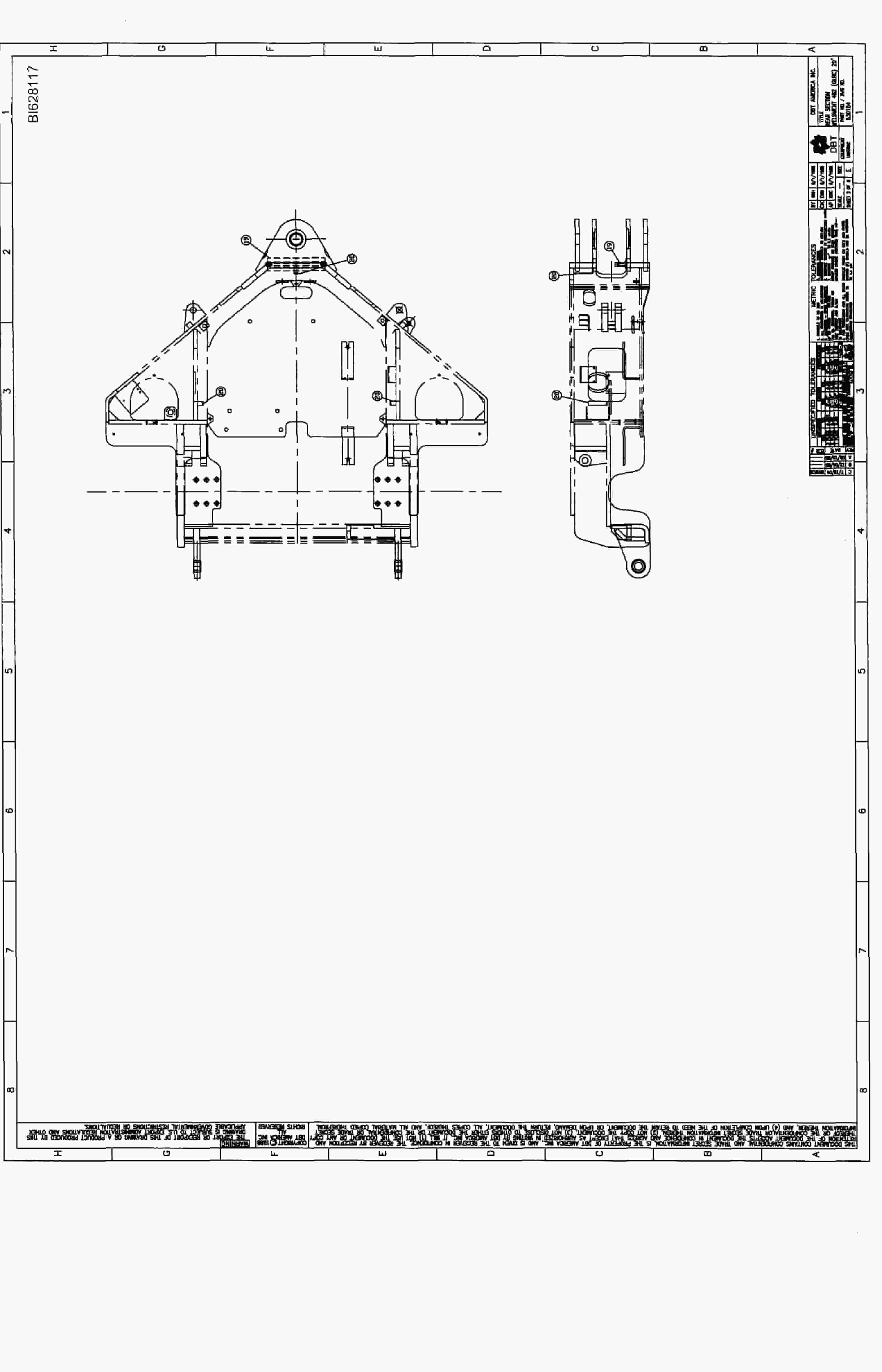Bucyrus 482 Parts Catalog BI628117-4
