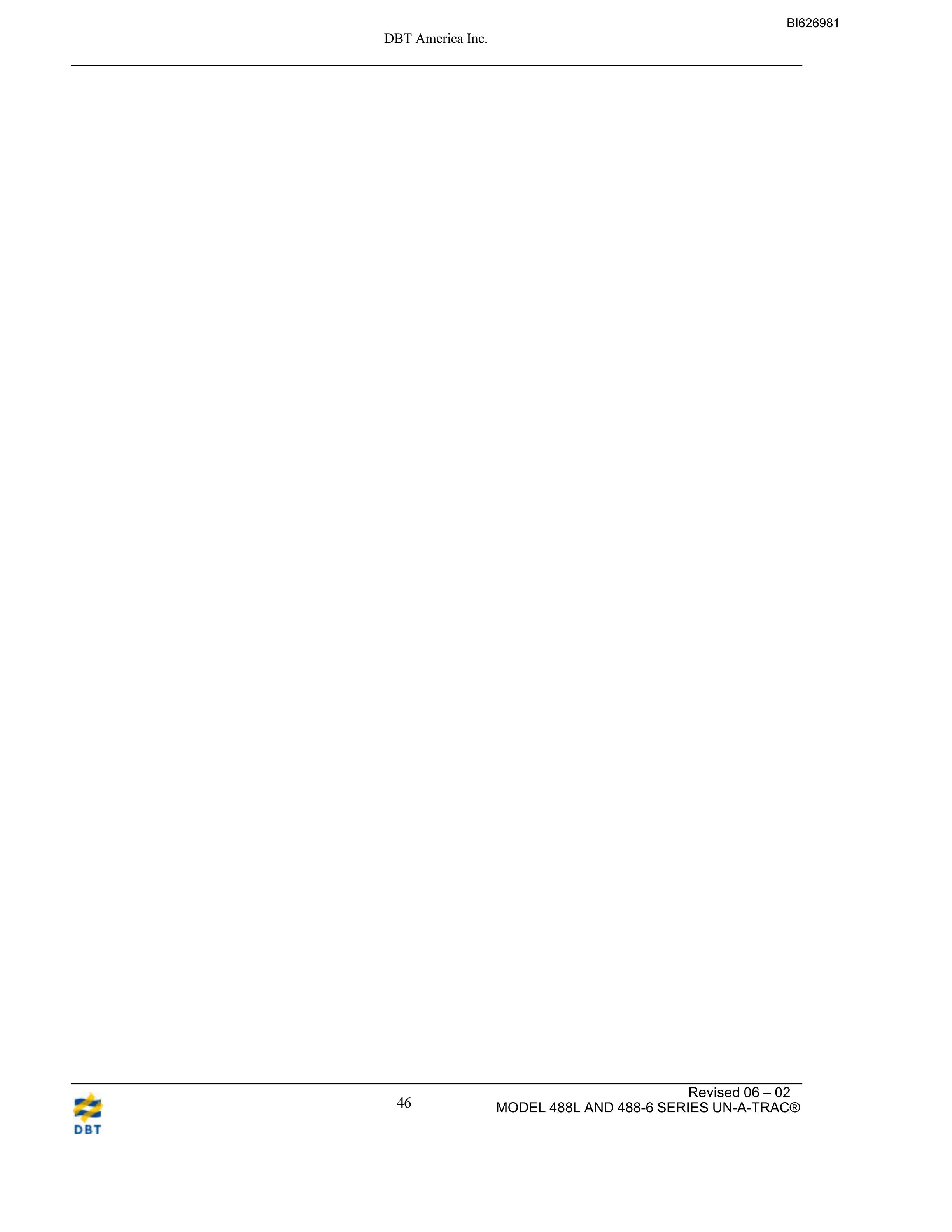 Bucyrus 488-2491 UN-A-TRAC Spare Parts List BI626981-4