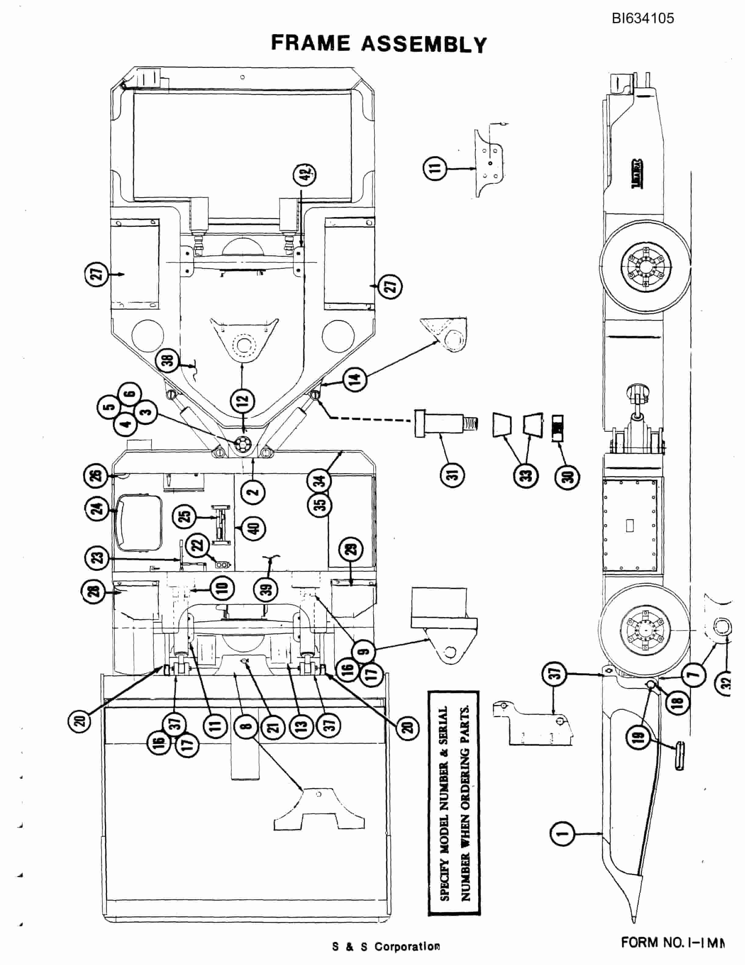 Bucyrus 488 Parts Catalog BI634105-3