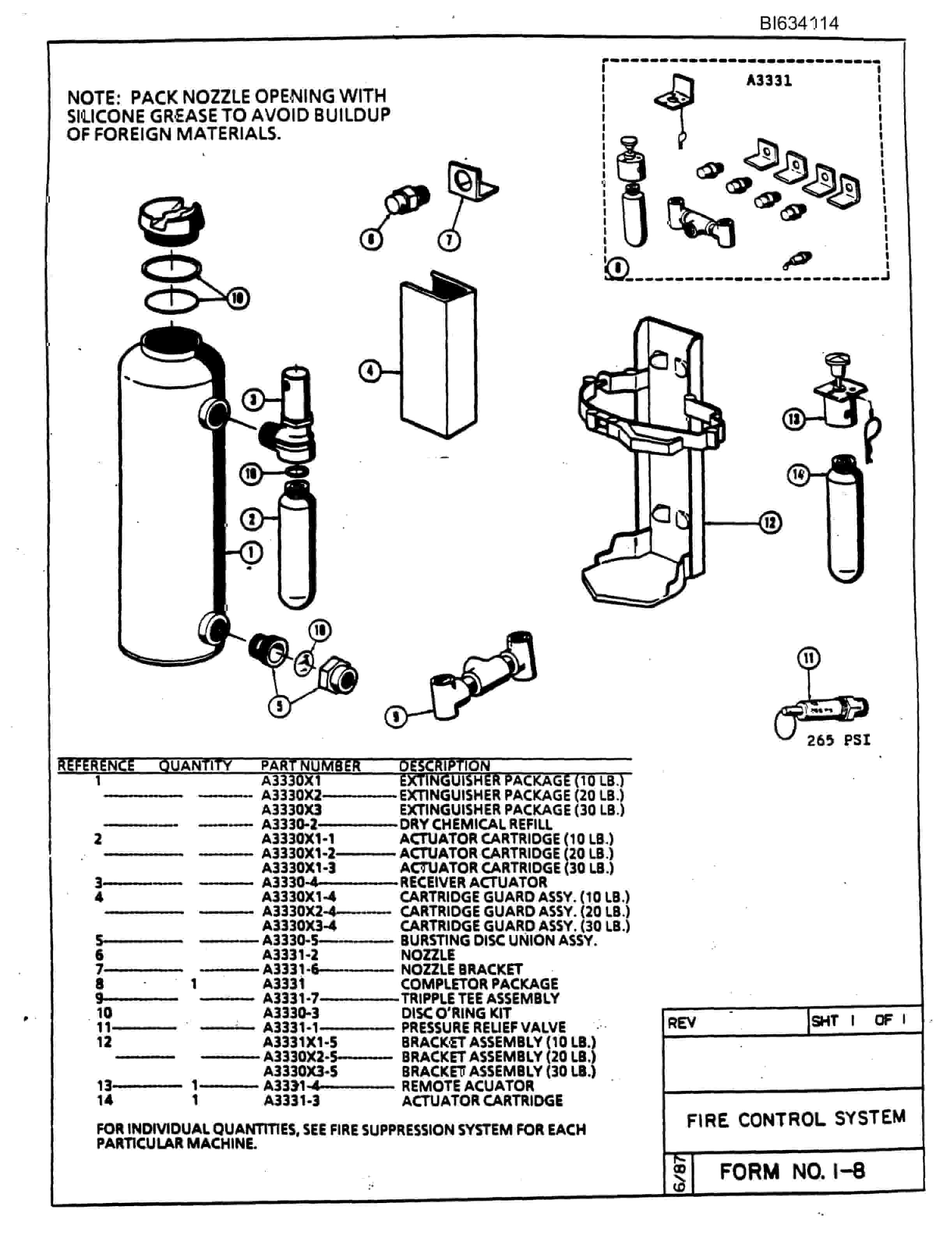 Bucyrus 488 Parts Catalog BI634114-4
